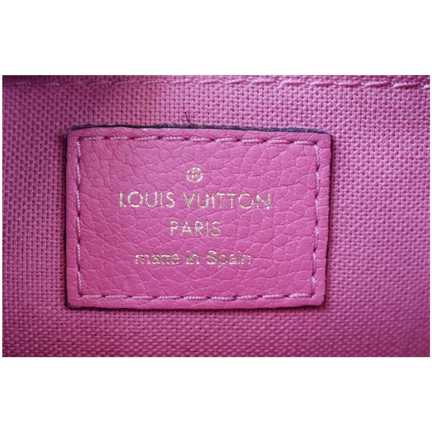 LOUIS VUITTON Pallas Clutch Monogram Canvas Crossbody Bag Brown
