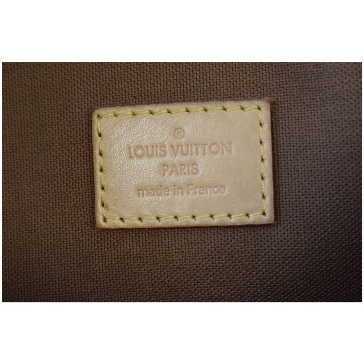 LOUIS VUITTON Odeon GM Monogram Canvas Shoulder Bag Brown