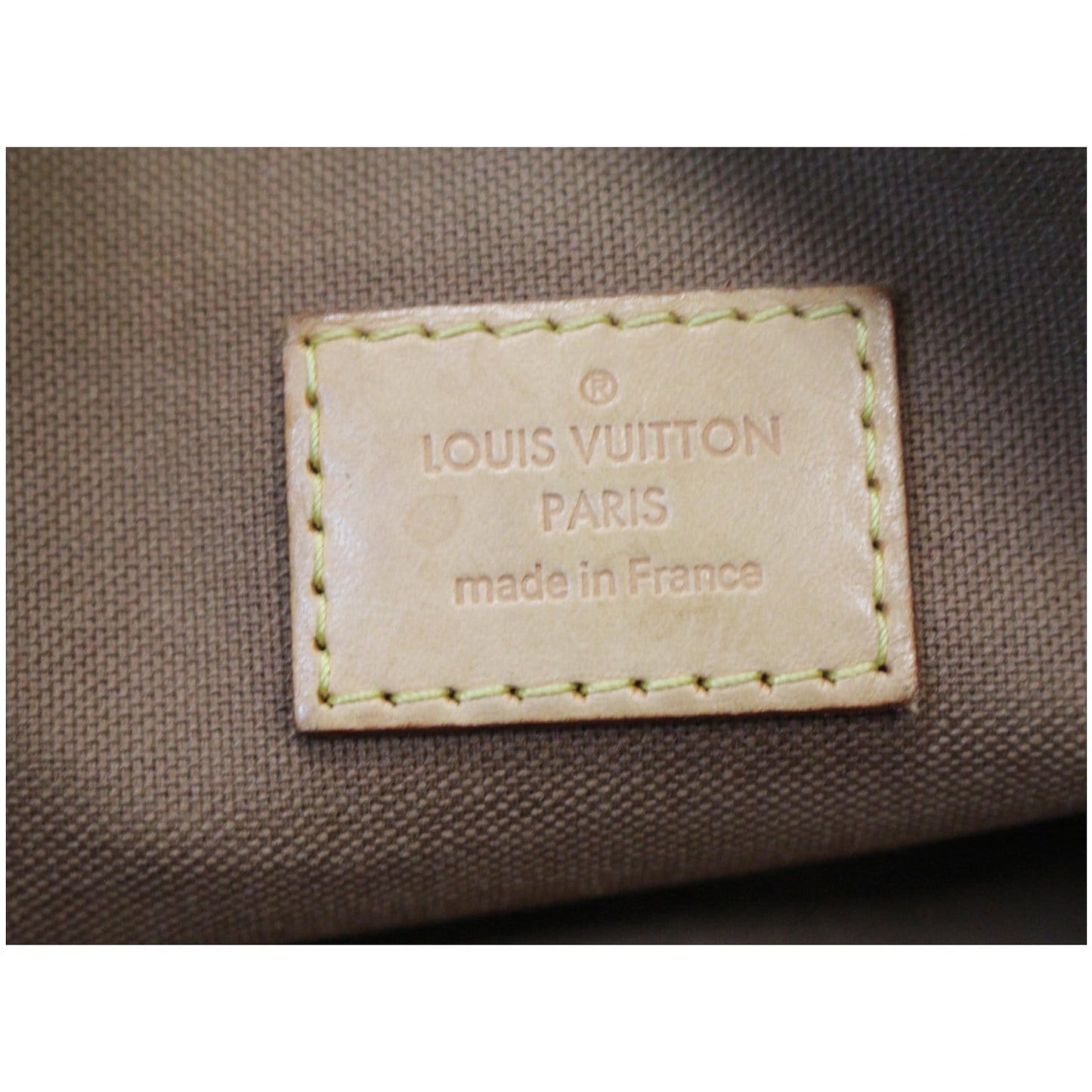 LOUIS VUITTON Odeon GM Monogram Canvas Shoulder Bag Brown