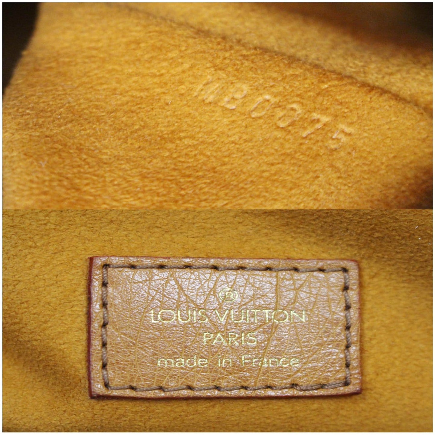 LOUIS VUITTON Oskar Waltz Monogram Canvas Shoulder Bag Brown