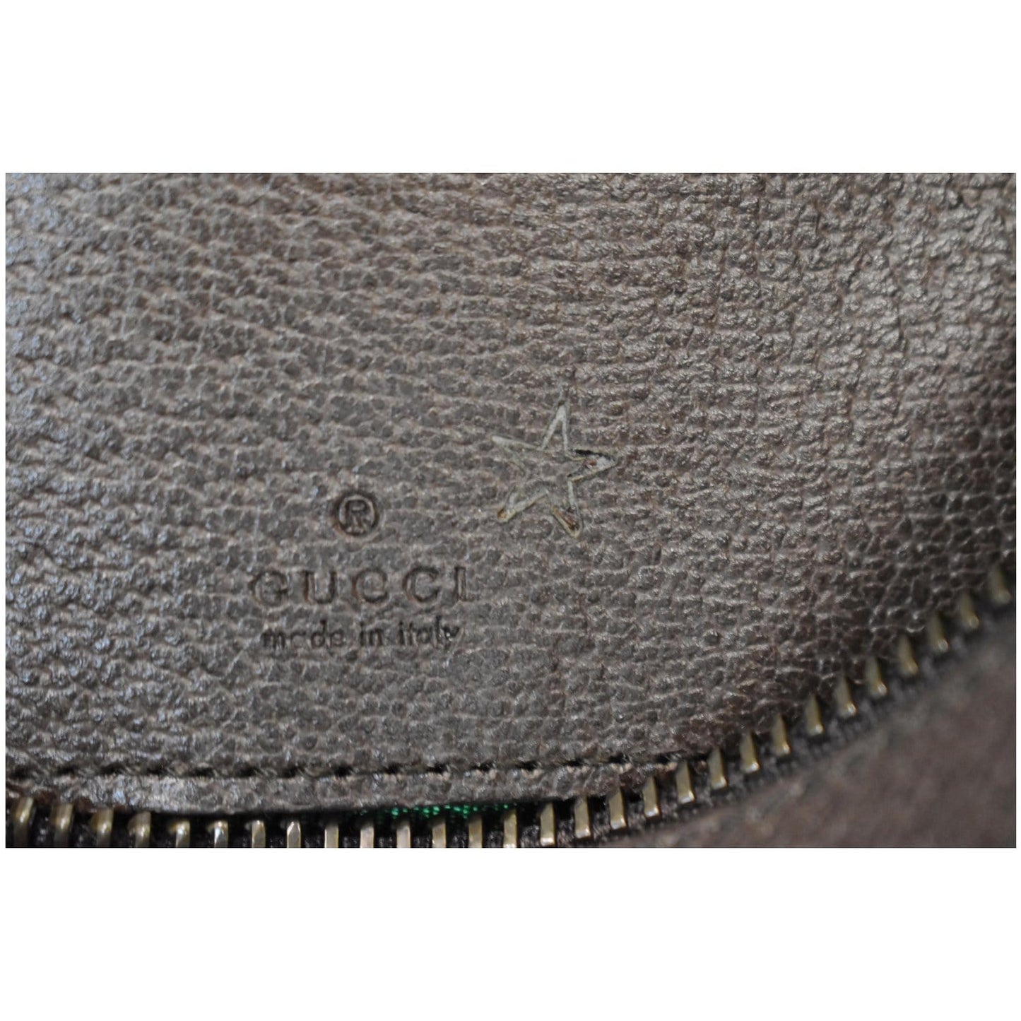 GUCCI New Candy Butterfly Mini GG Supreme Monogram Web Crossbody Bag Beige