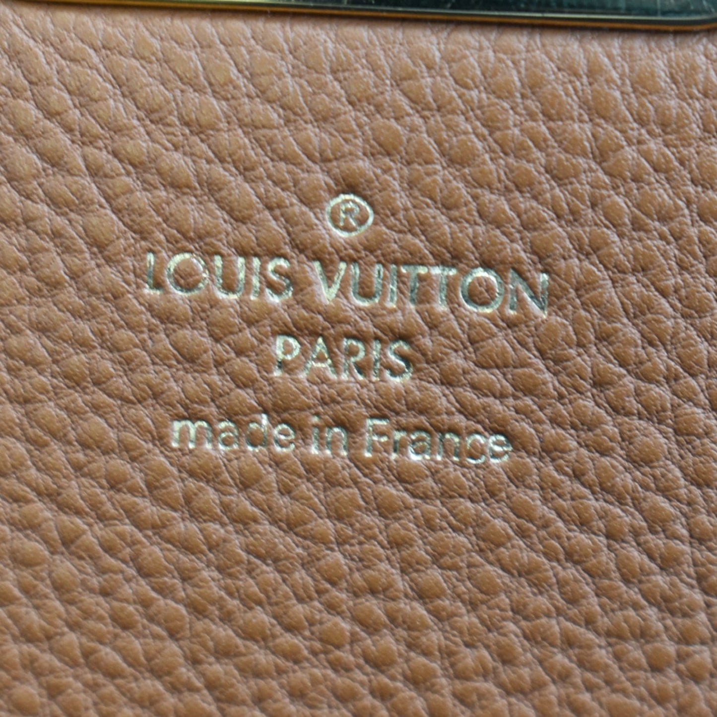 LOUIS VUITTON Eden MM Monogram Canvas Shoulder Bag Brown