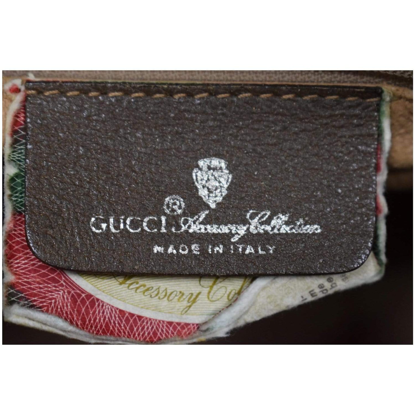GUCCI Vintage Doctor GG Canvas Boston Satchel Bag Beige