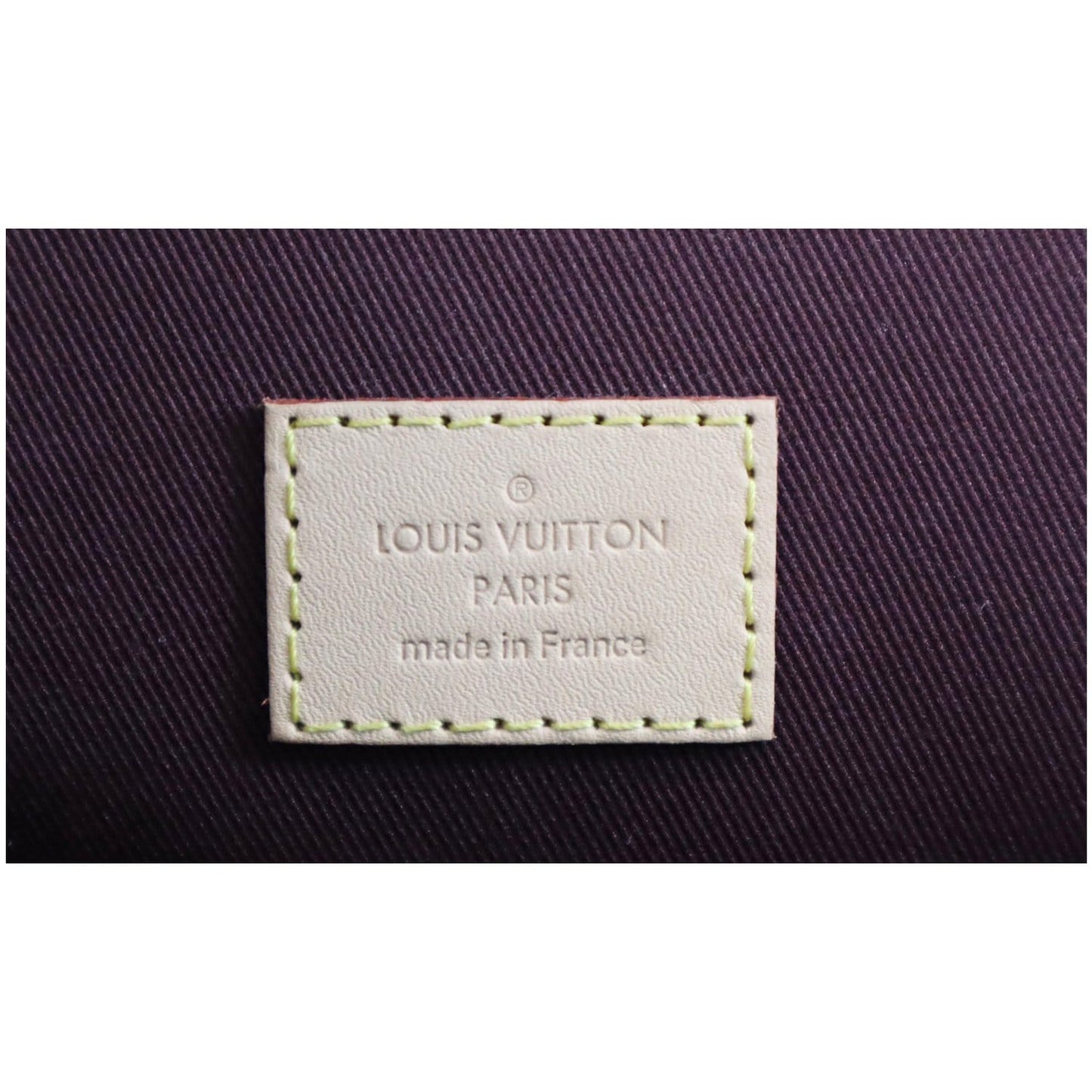 LOUIS VUITTON Cluny MM Monogram Canvas Shoulder Bag Brown