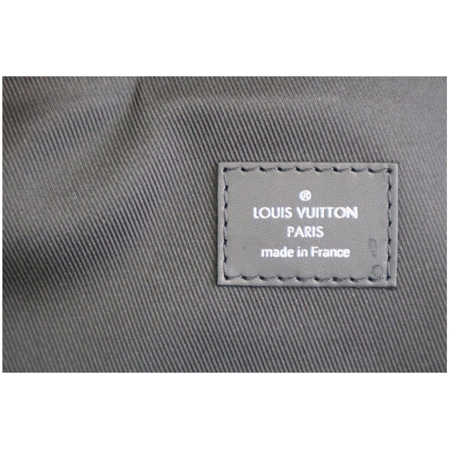 LOUIS VUITTON Steamer Monogram Eclipse Backpack Bag Black