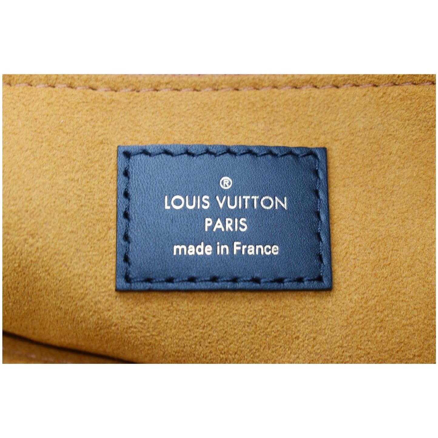 LOUIS VUITTON Onthego GM Monogram Empreinte Leather Tote Bag Black