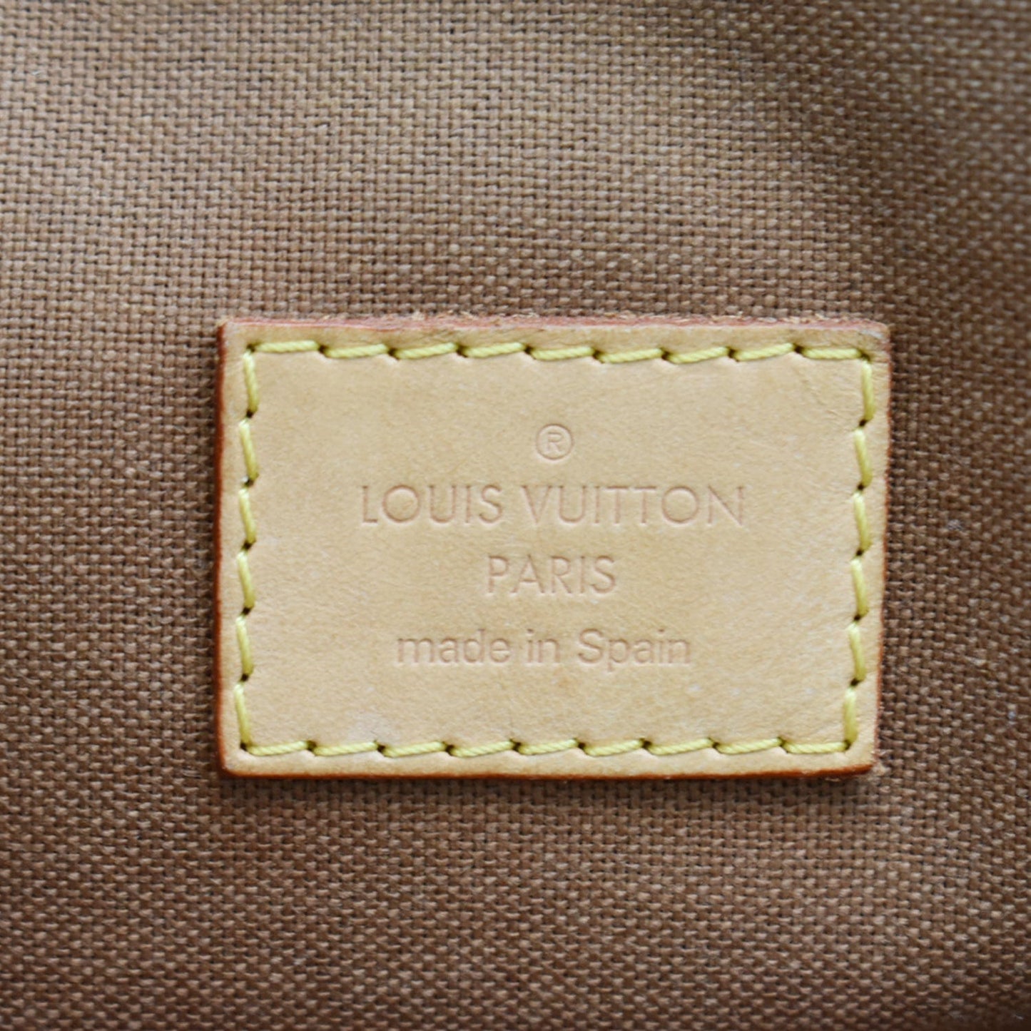 LOUIS VUITTON Odeon GM Monogram Canvas Shoulder Bag Brown