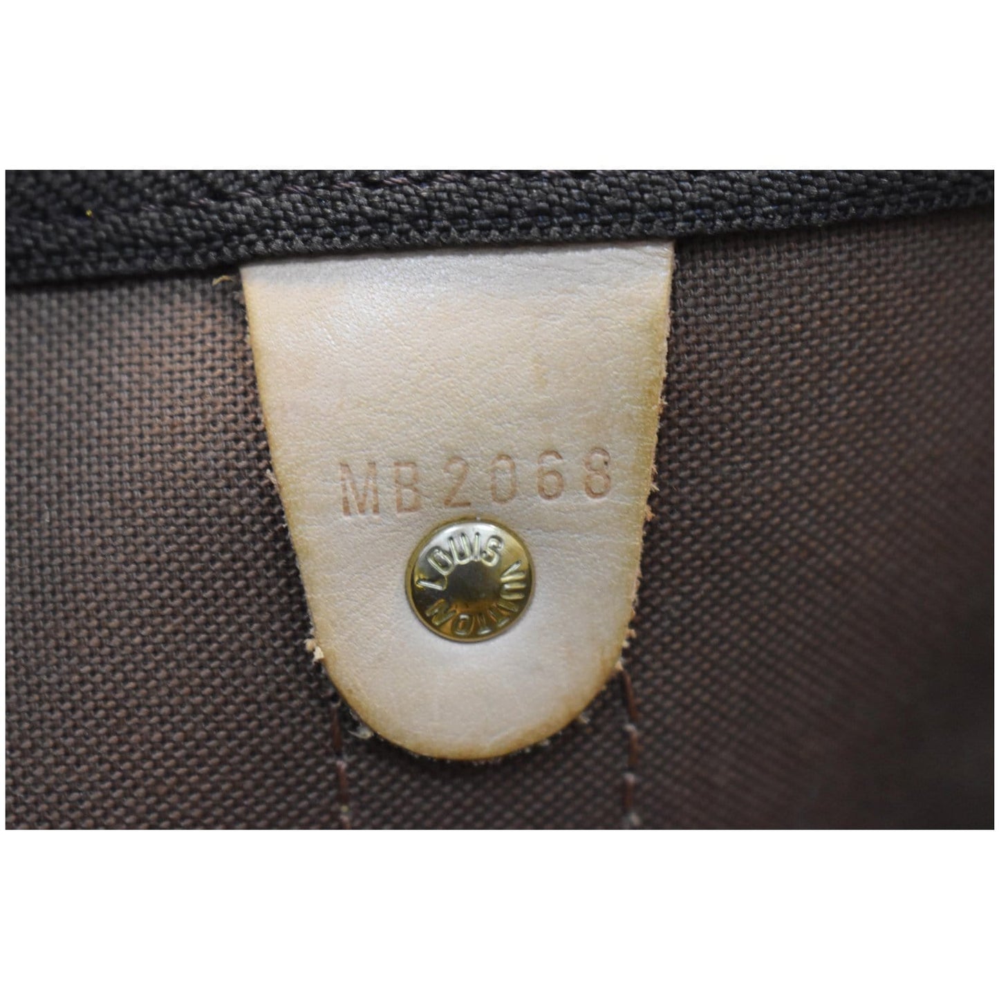 LOUIS VUITTON Keepall 45 Monogram Canvas Travel Bag Brown