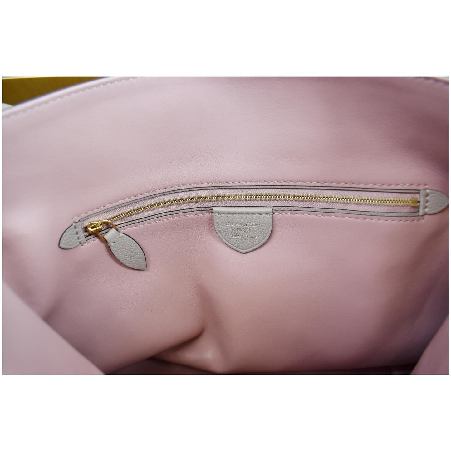 LOUIS VUITTON Tournon Taurillon Leather Hobo Bag Galet