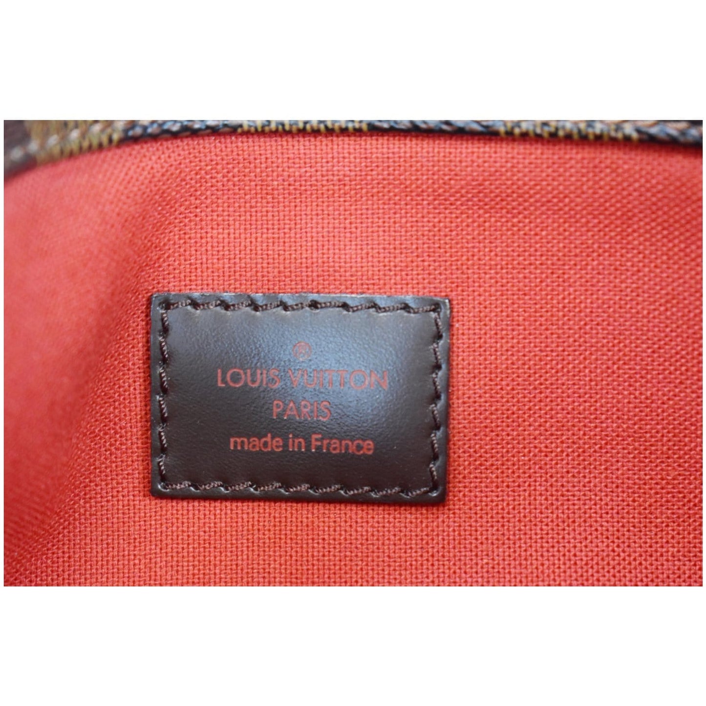 LOUIS VUITTON Bloomsbury PM Damier Ebene Crossbody Bag Brown