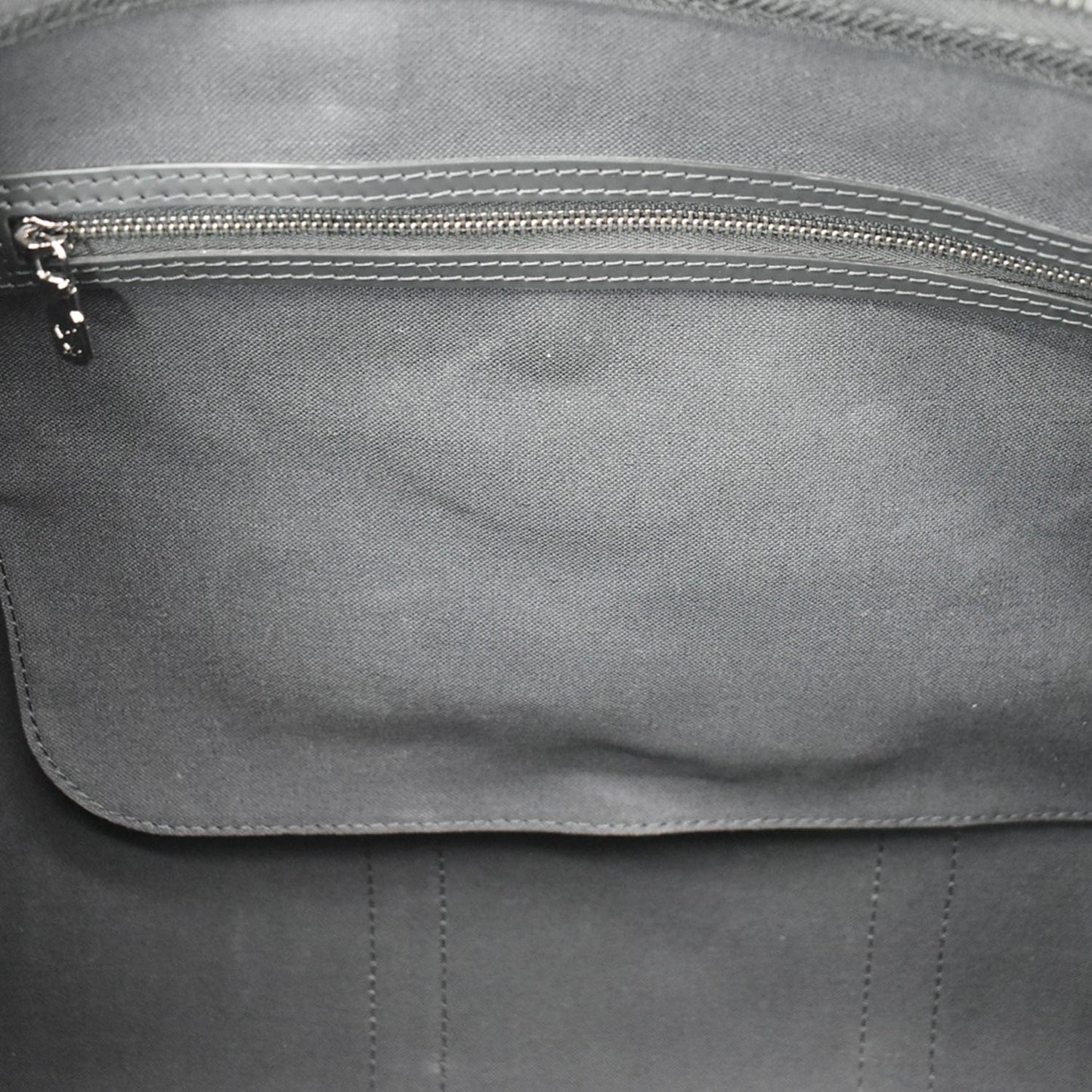 LOUIS VUITTON Keepall 55 Bandouliere Monogram Eclipse Travel Bag Black