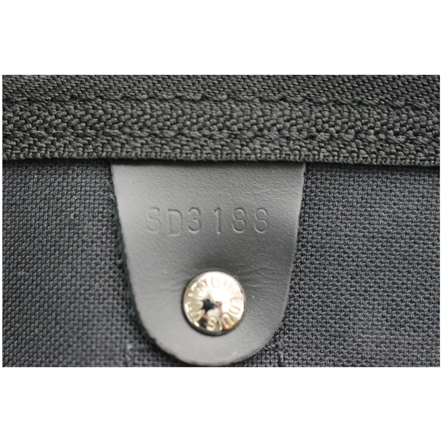 LOUIS VUITTON Keepall Bandouliere 55 Damier Graphite Travel Bag Black