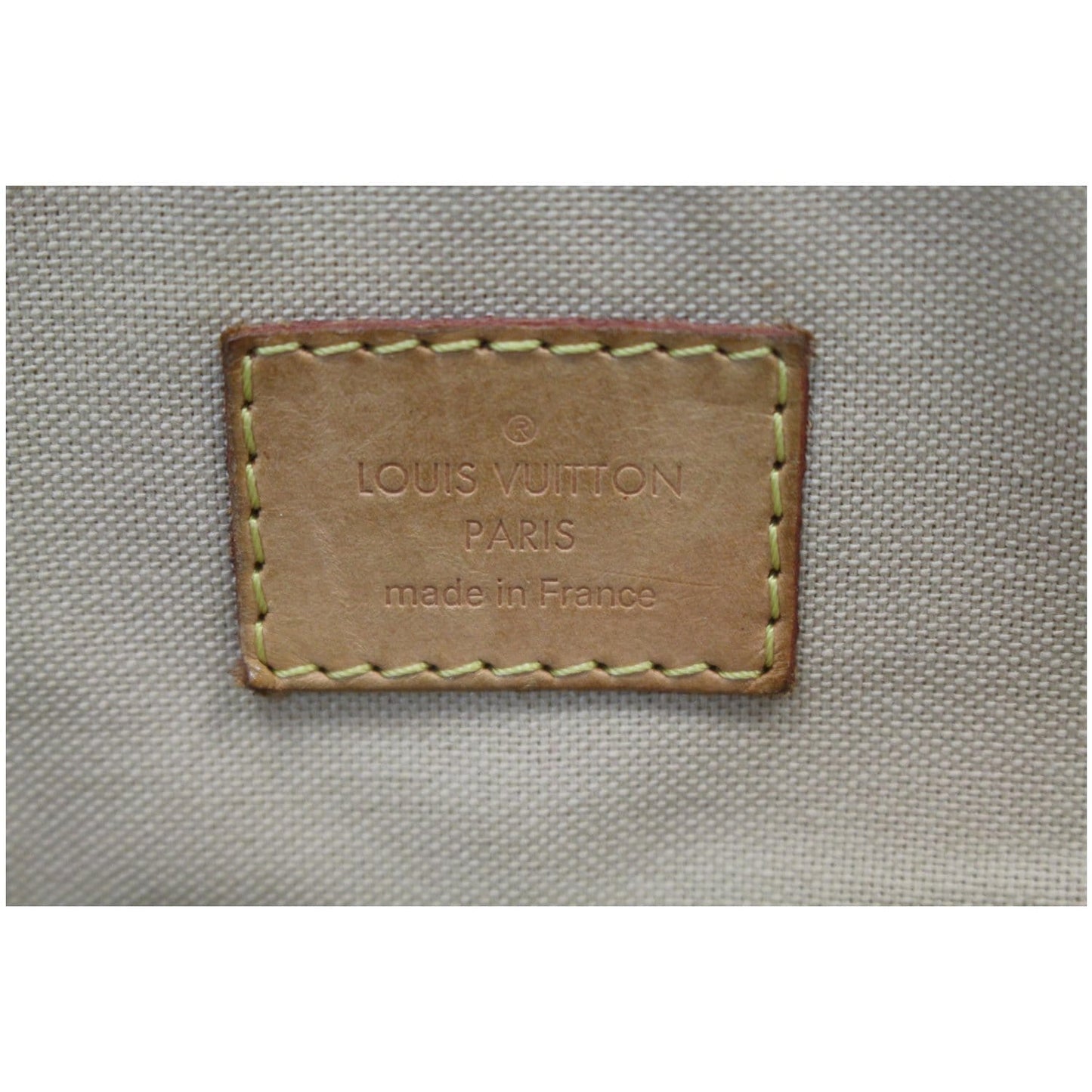 LOUIS VUITTON Siracusa GM Damier Azur Shoulder Handbag White