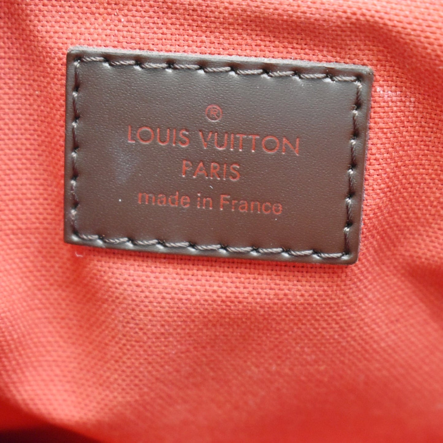 LOUIS VUITTON Siena PM Damier Ebene Shoulder Bag Brown