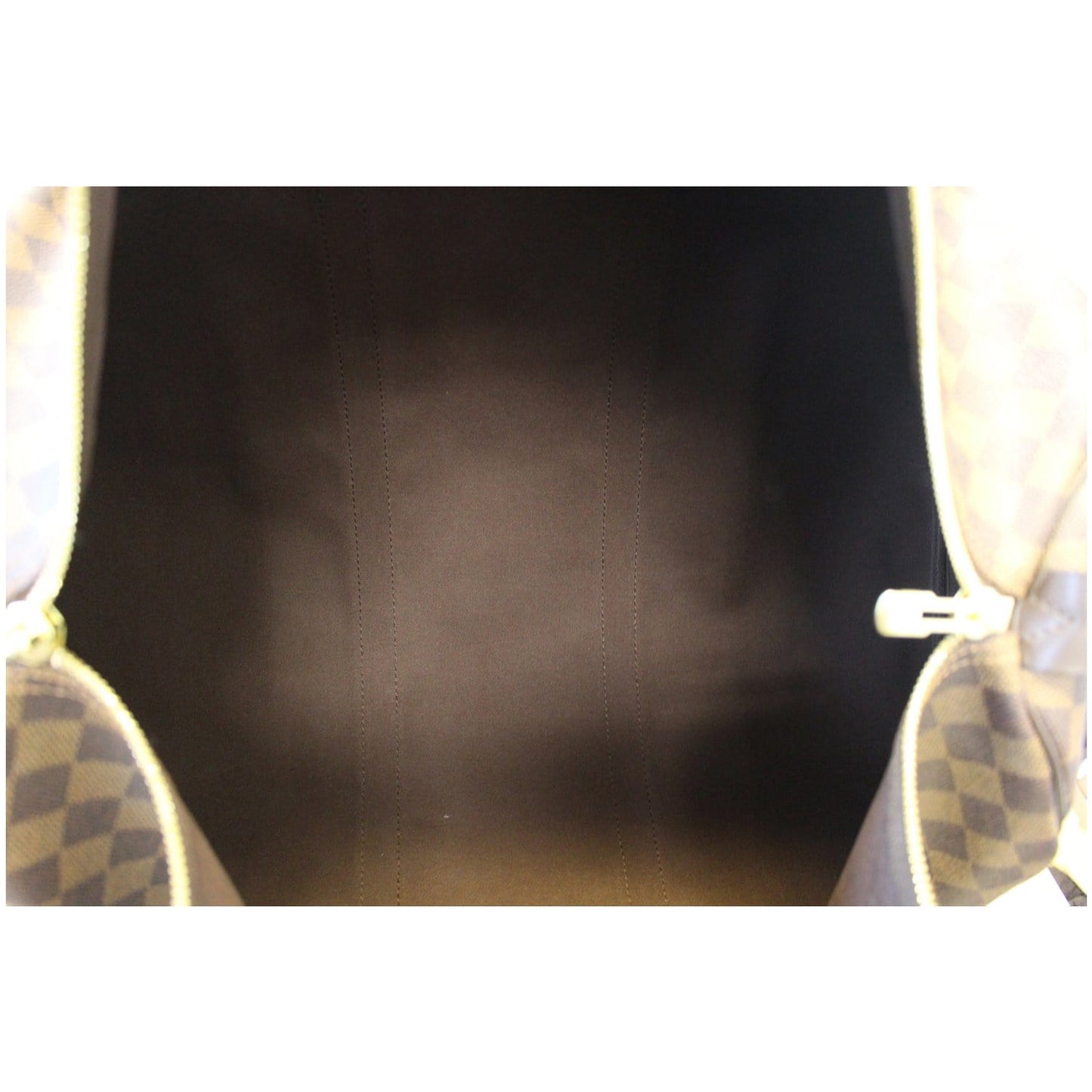 LOUIS VUITTON Keepall 50 Damier Ebene Boston Travel Bag
