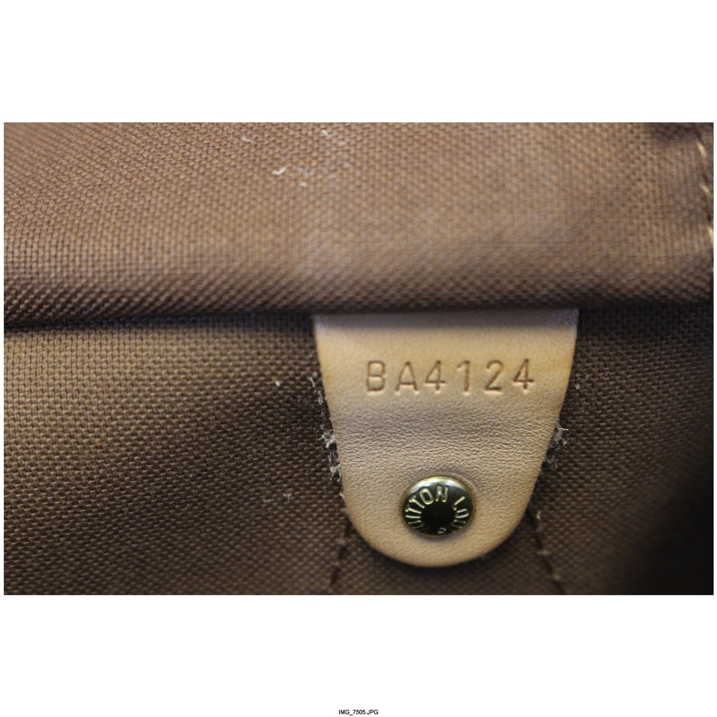 LOUIS VUITTON Speedy 35 Monogram Canvas Satchel Bag