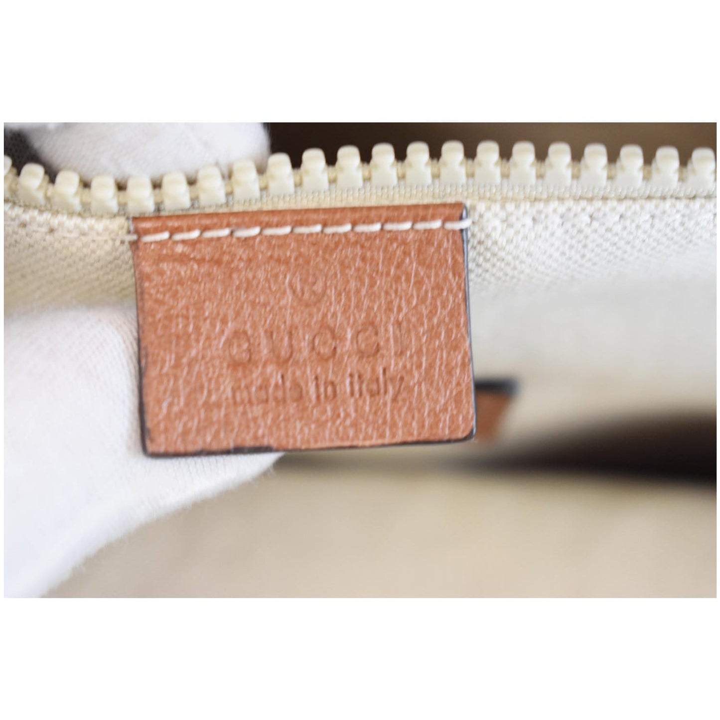 GUCCI Medium NY Yankees GG Canvas Backpack Bag Beige 536724