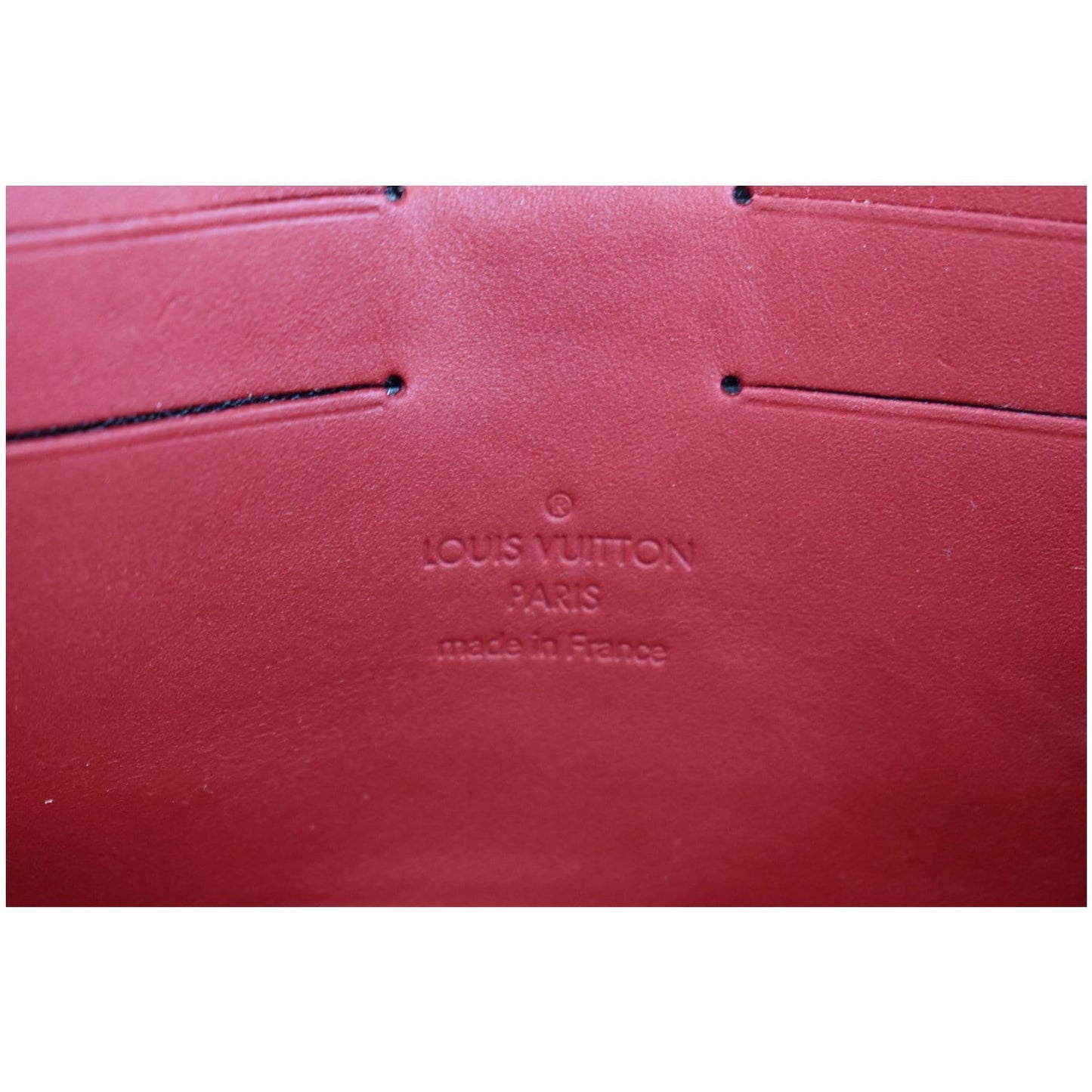 LOUIS VUITTON Sunset Boulevard Monogram Vernis Shoulder Bag Red
