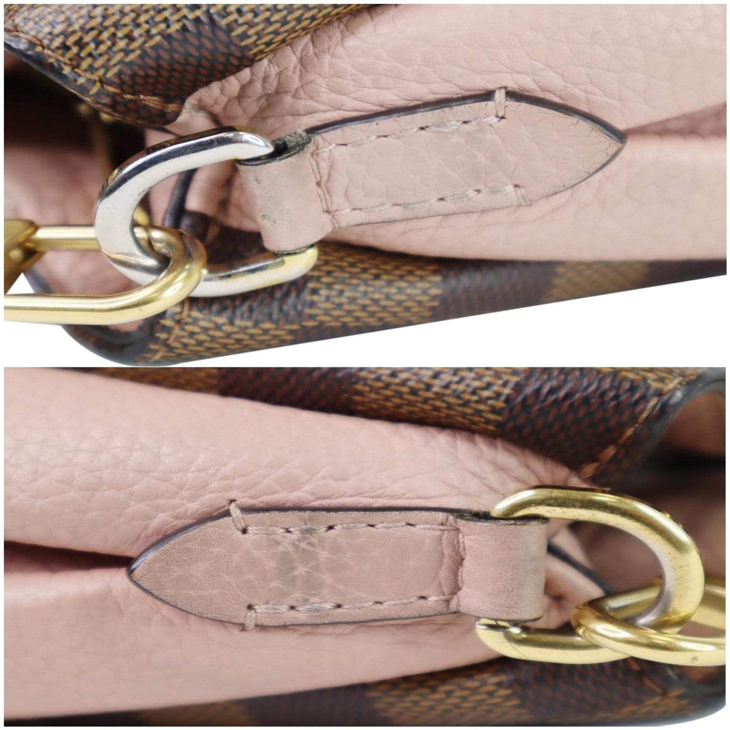 LOUIS VUITTON Brittany Damier Ebene Shoulder Bag Brown - 25% OFF
