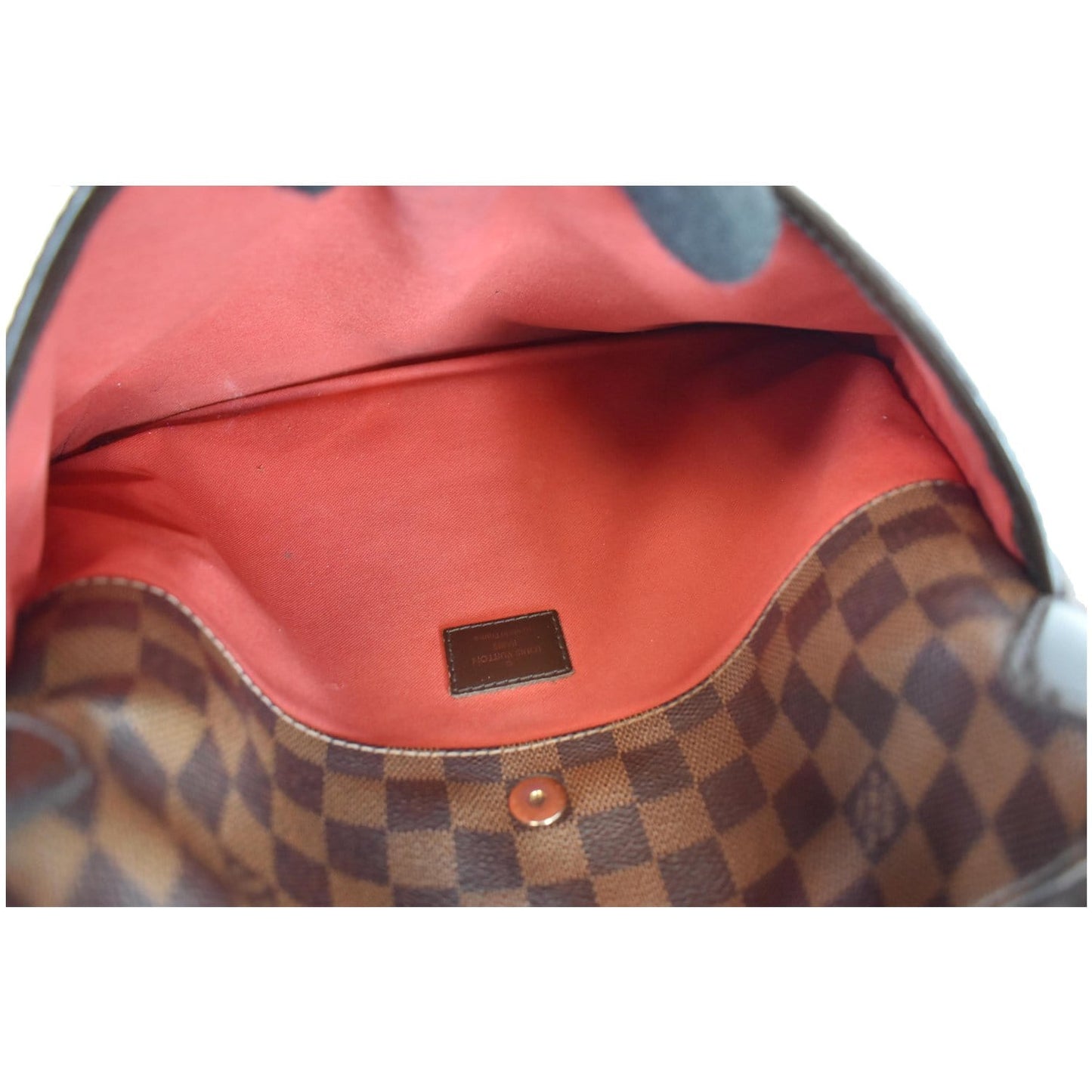 LOUIS VUITTON Bloomsbury PM Damier Ebene Crossbody Bag Brown