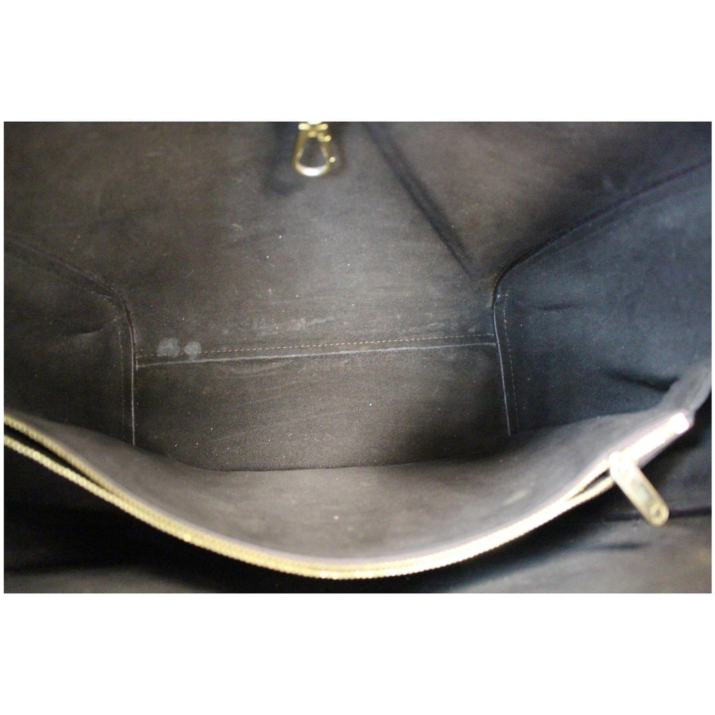 LOUIS VUITTON Kimono Monogram Calfskin Tote Bag Brown/Black