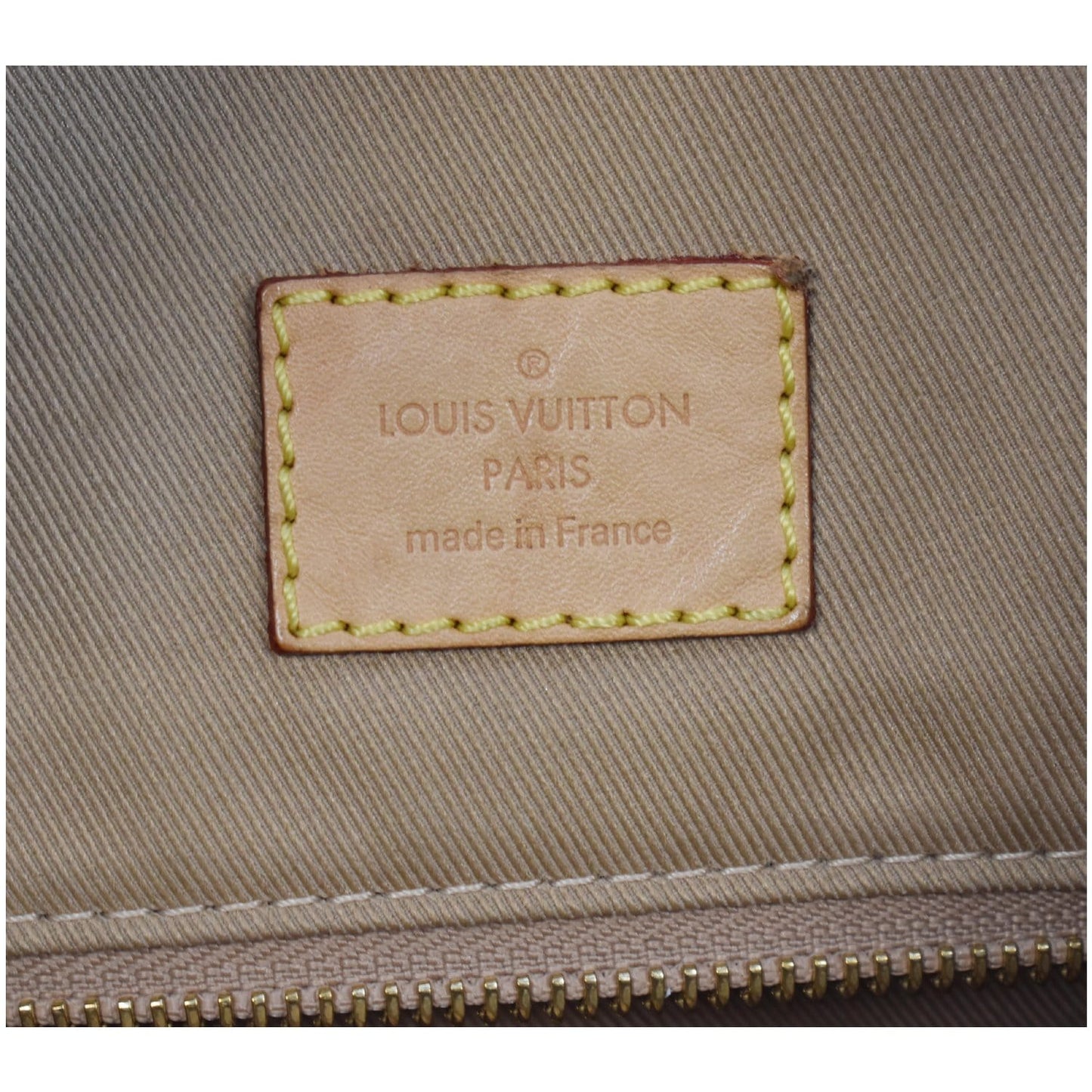 LOUIS VUITTON Graceful MM Monogram Canvas Shoulder Bag Brown
