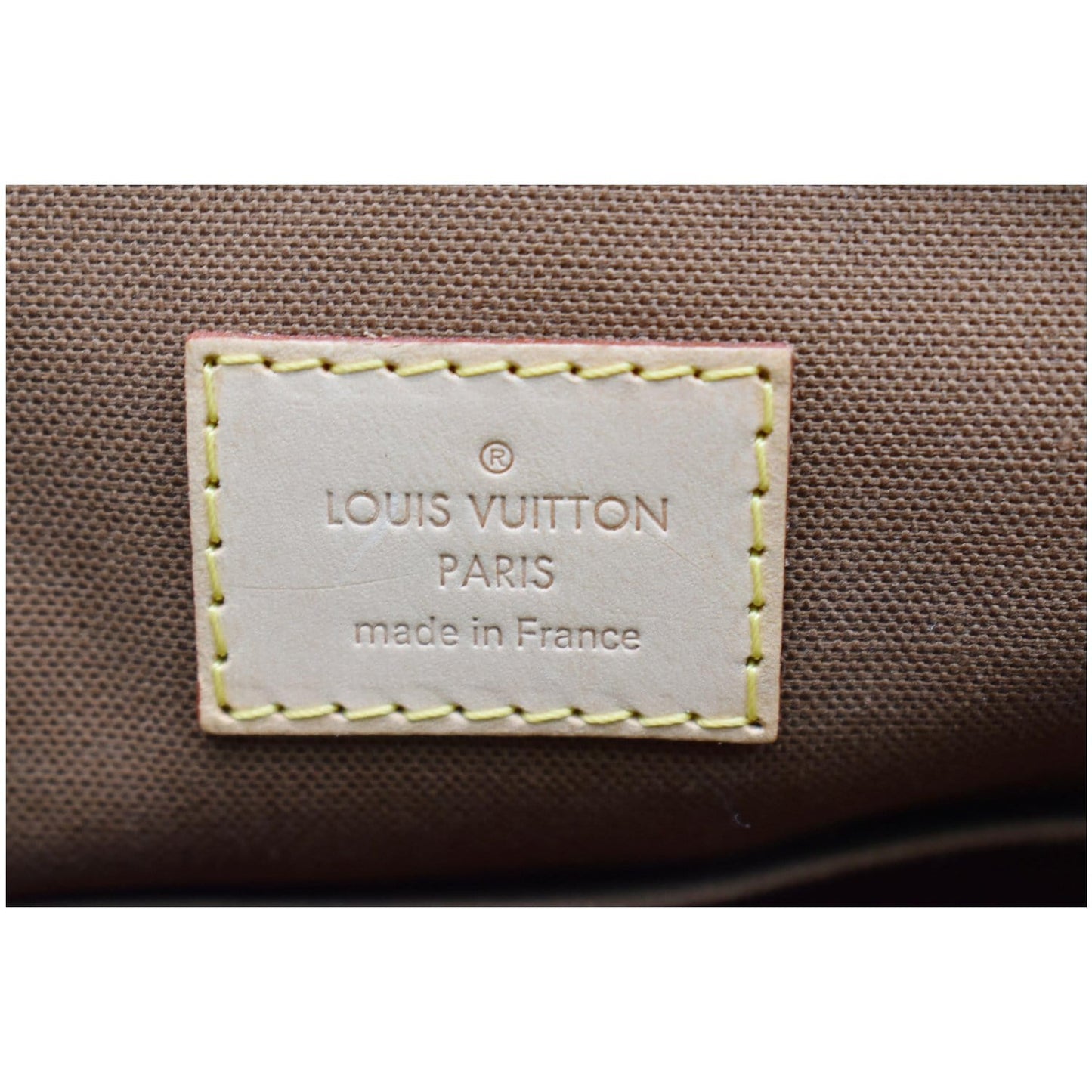 LOUIS VUITTON Tivoli PM Monogram Canvas Shoulder Bag Brown