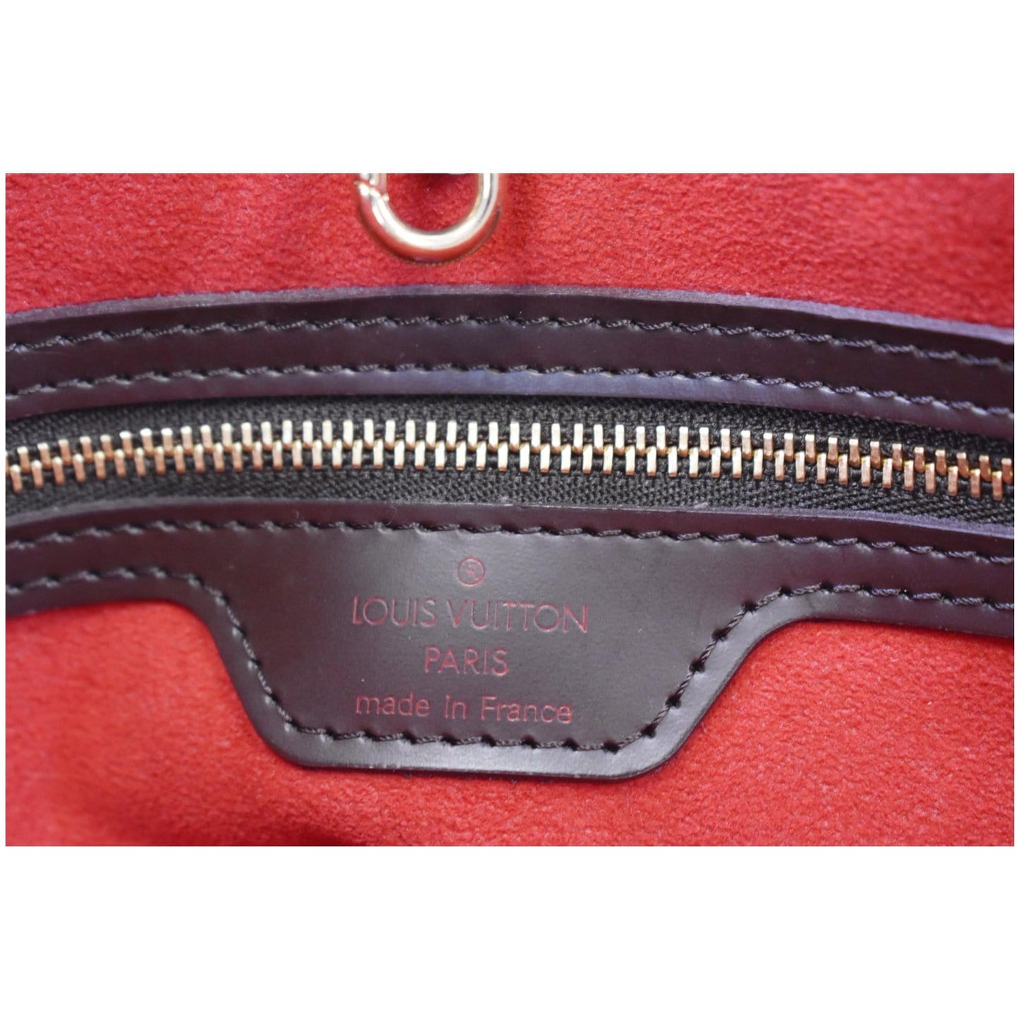 LOUIS VUITTON Hampstead PM Damier Ebene Shoulder Bag Brown