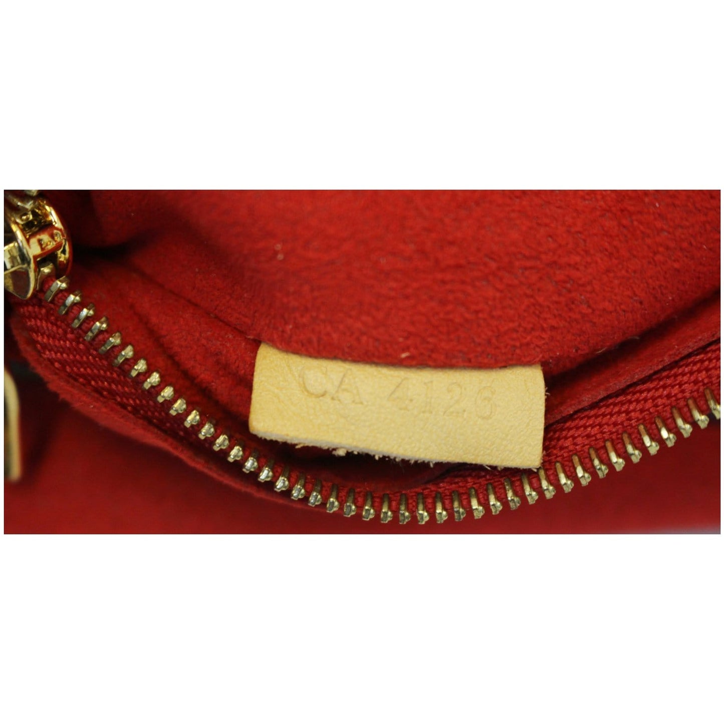 LOUIS VUITTON Monogram Canvas Pallas Chain Crossbody Bag Cherry
