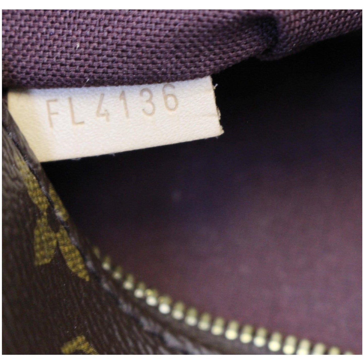 LOUIS VUITTON Iena MM Monogram Canvas Shoulder Bag Brown