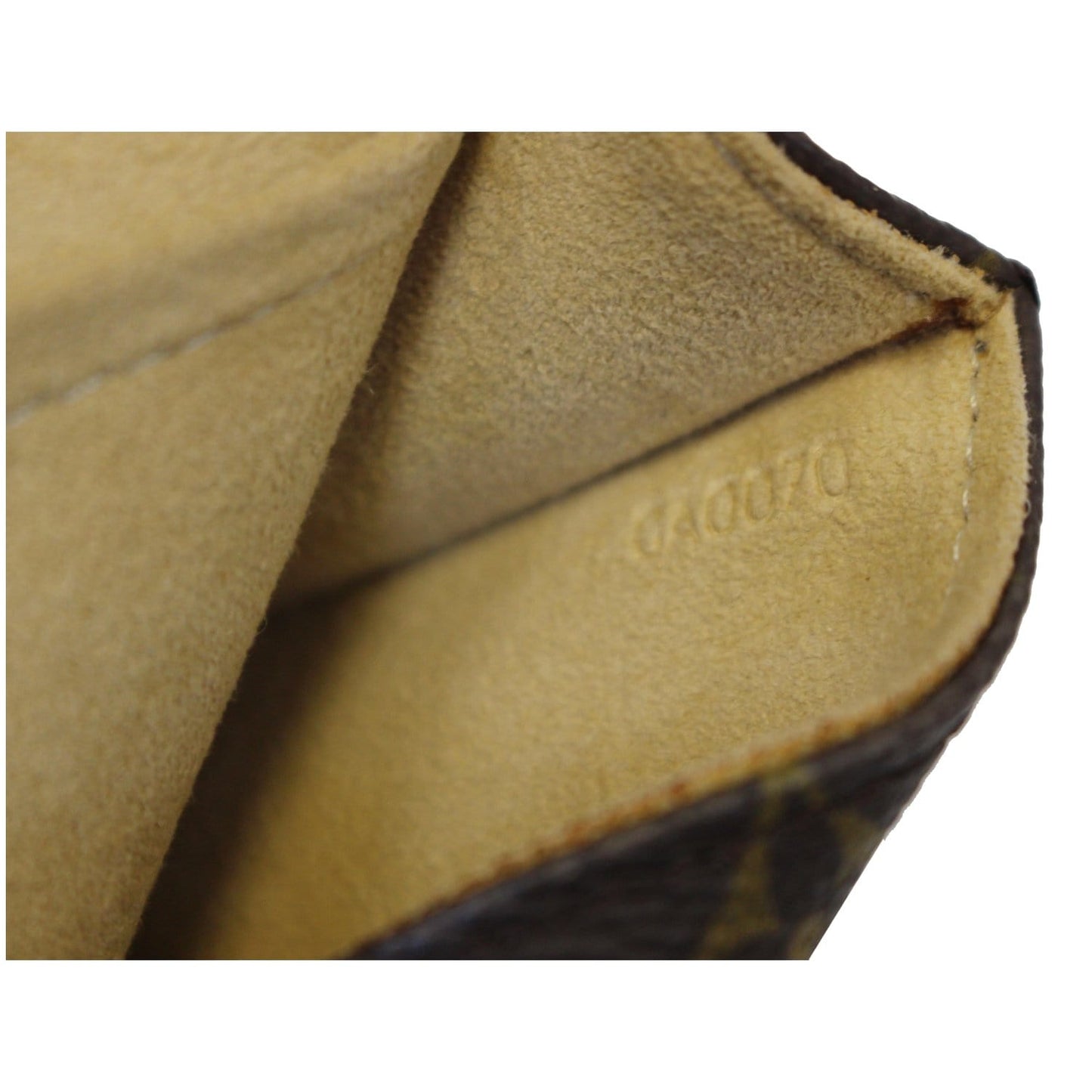 LOUIS VUITTON Pochette Twin GM Monogram Canvas Shoulder Bag Brown
