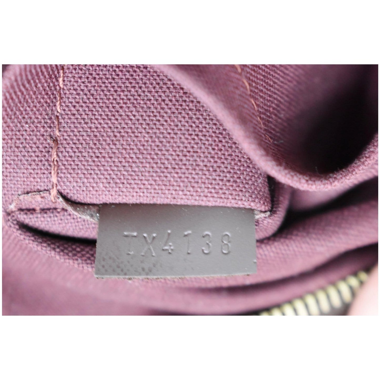 LOUIS VUITTON Iena MM Damier Ebene Shoulder Bag Brown