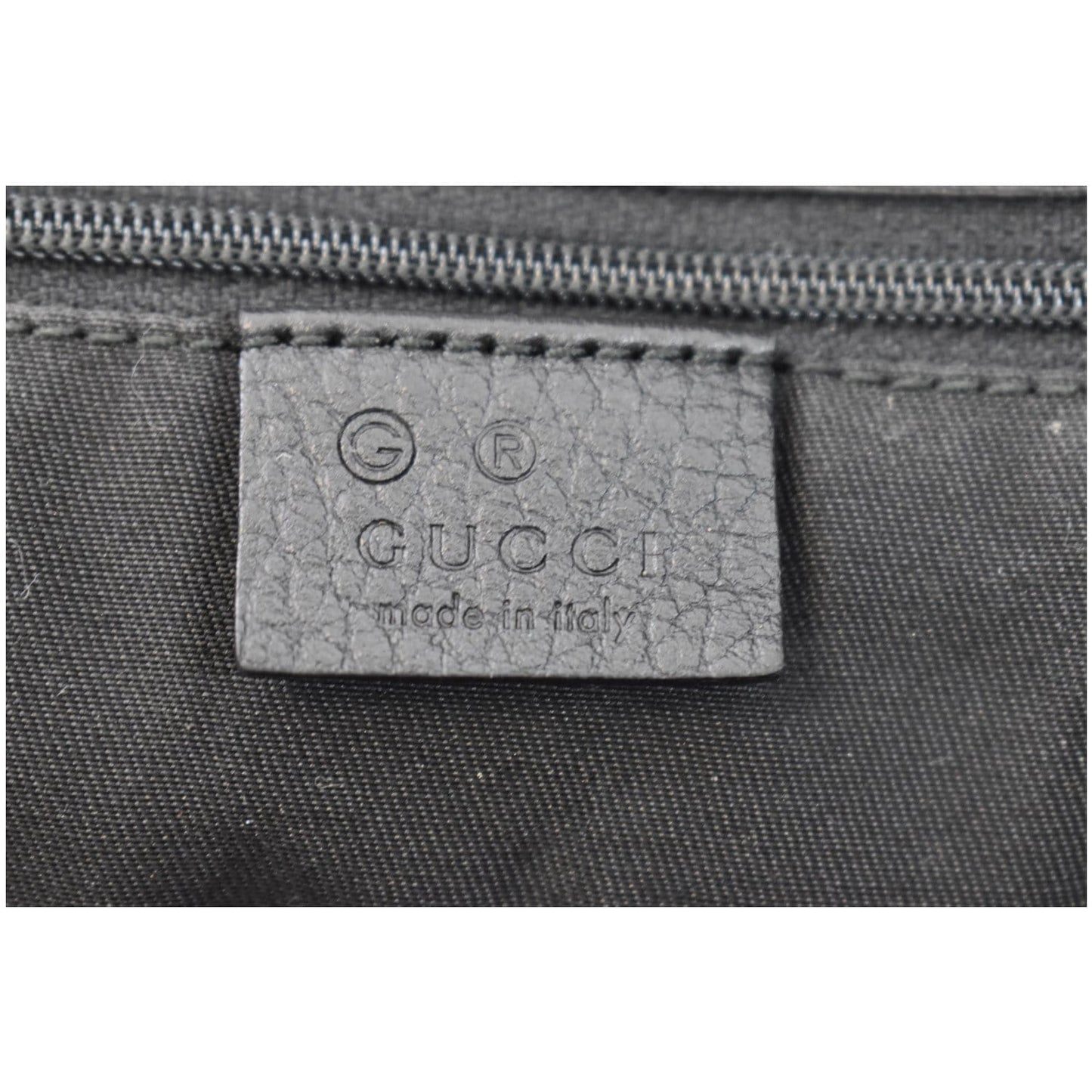 GUCCI Abbey Pocket Medium GG Denim Tote Bag Black 268639 - 20% OFF