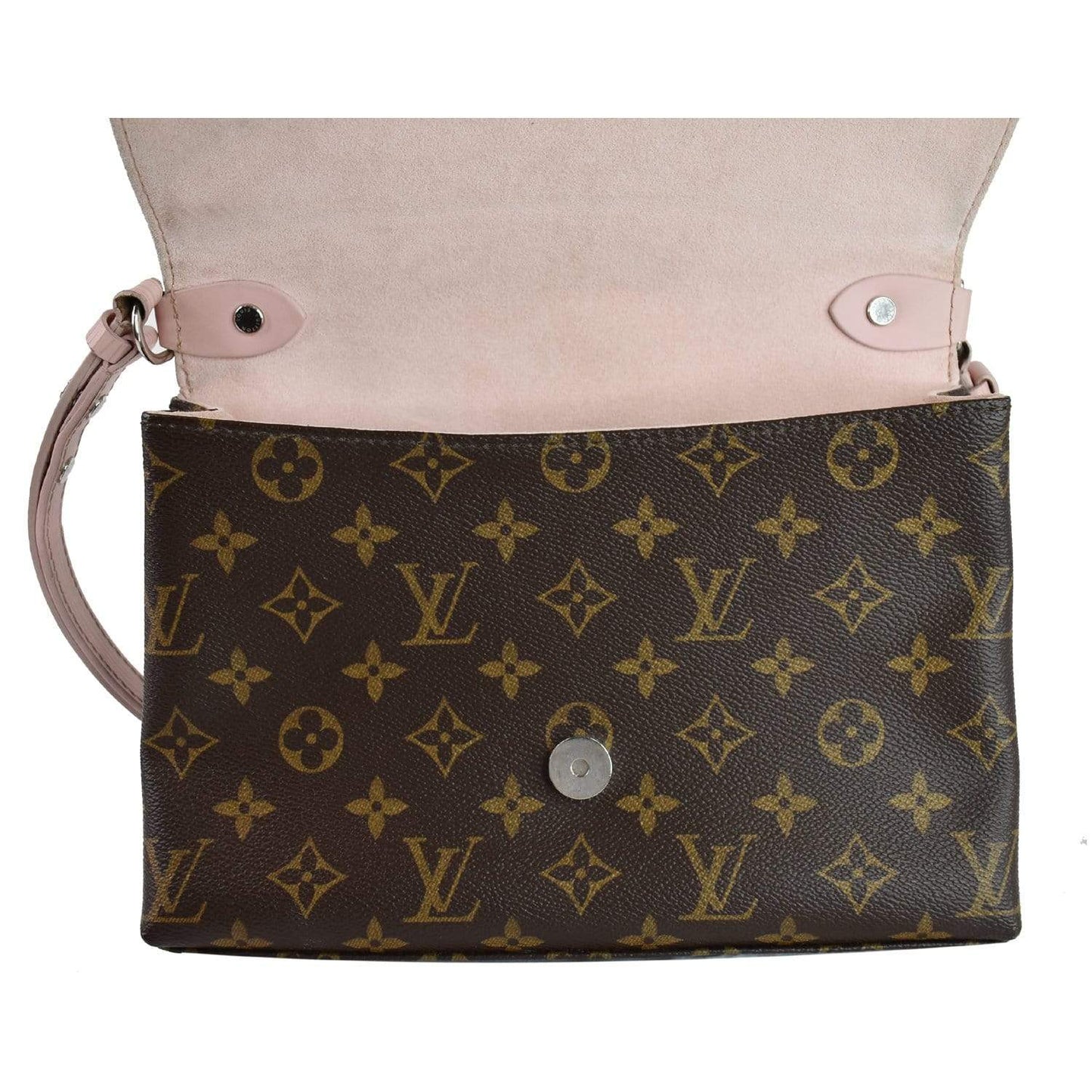 LOUIS VUITTON Saint Michel Monogram Epi Shoulder Bag Rose Ballerine - 25% OFF