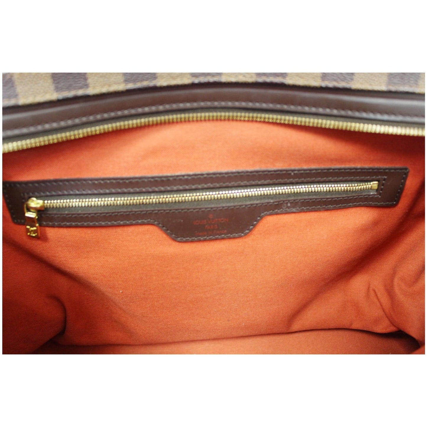 LOUIS VUITTON Chelsea Damier Ebene Shoulder Bag Brown