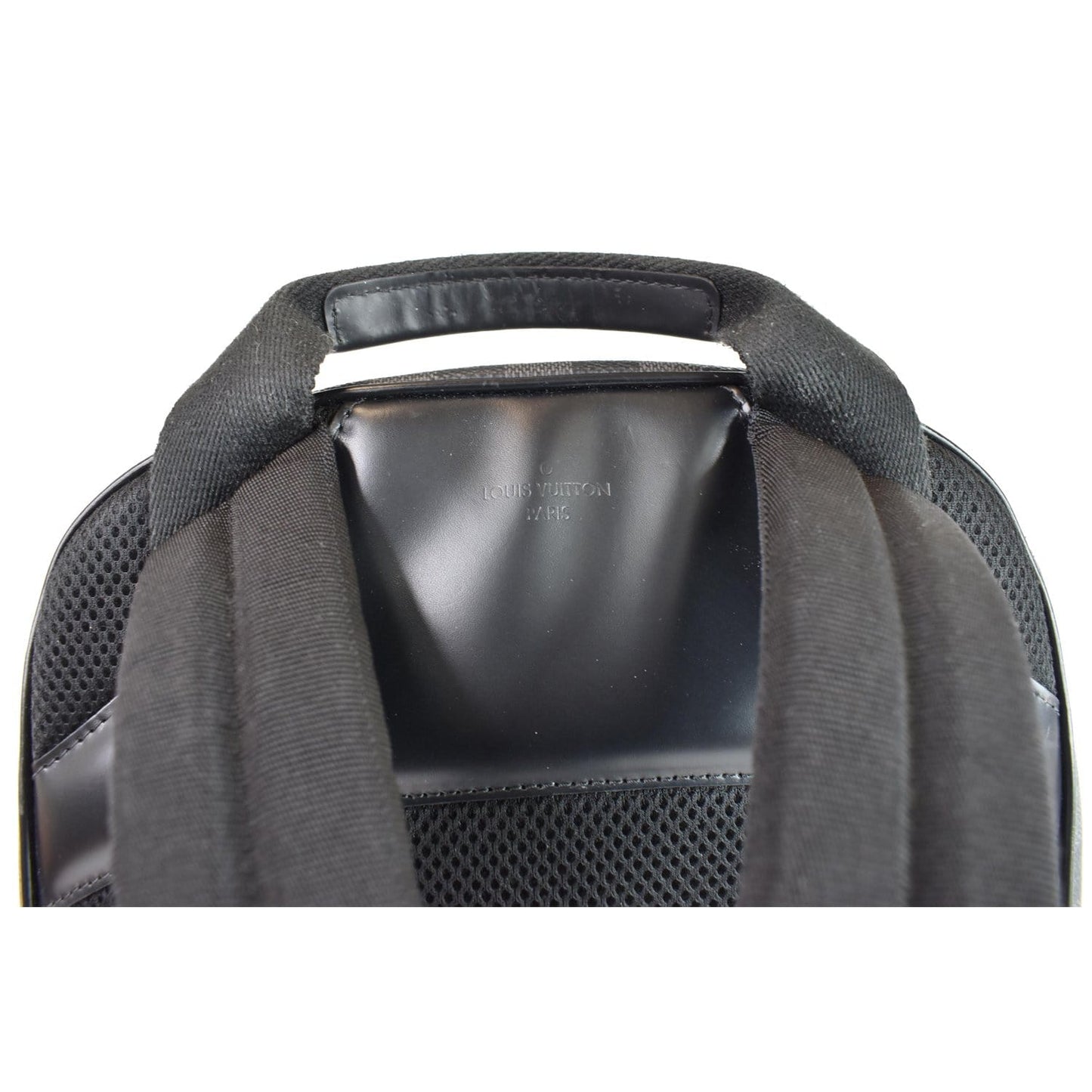 LOUIS VUITTON Michael Damier Graphite Backpack Bag Black