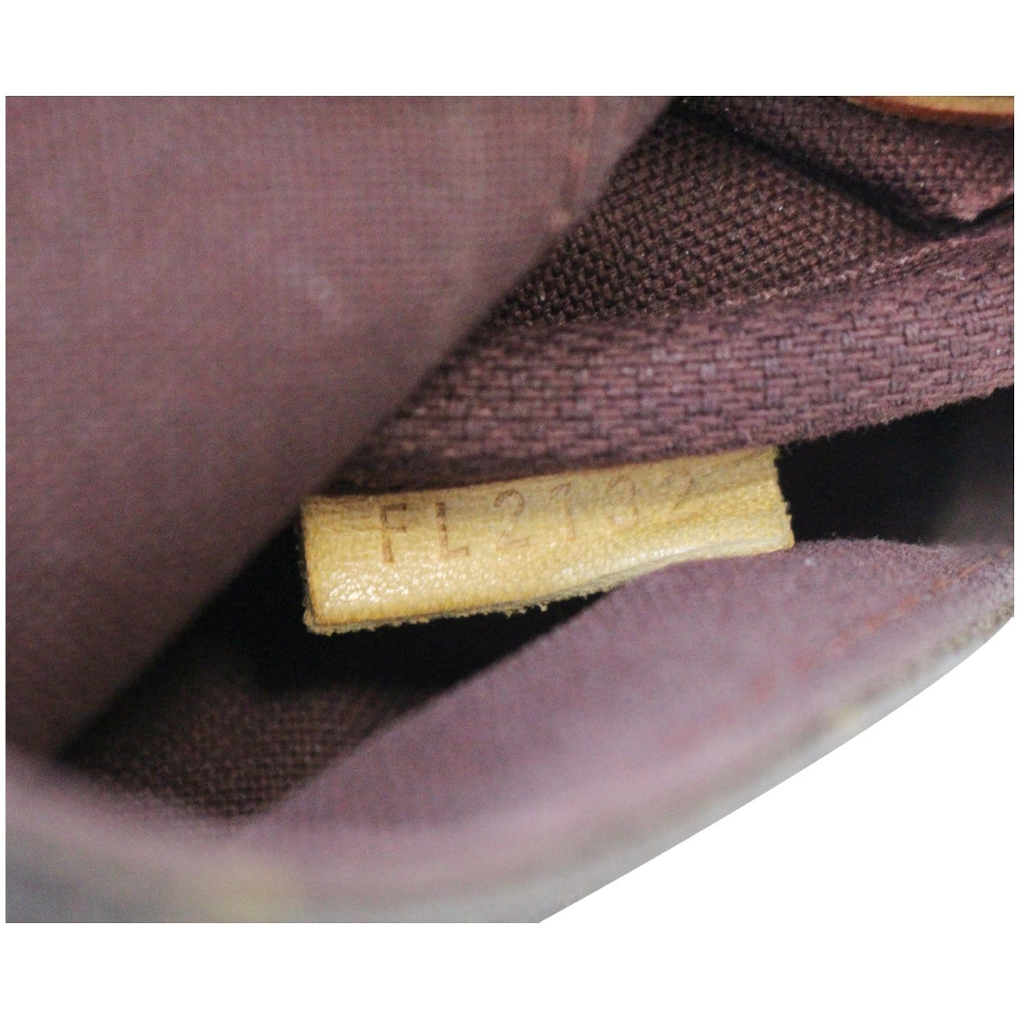 LOUIS VUITTON Favorite PM Monogram Canvas Crossbody Bag Brown