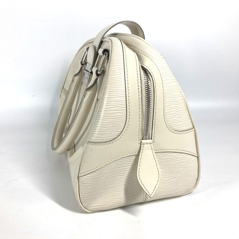 LOUIS VUITTON Handbag M5931J Epi Leather white Epi Bowling Montaigne GM Women