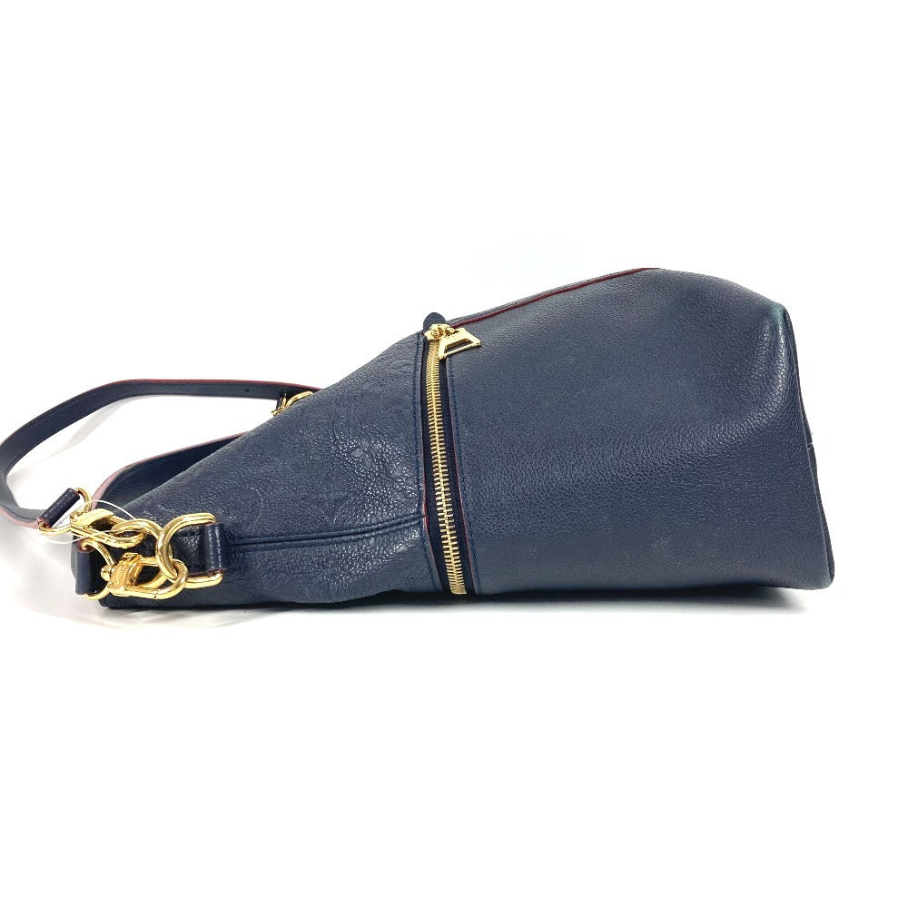 LOUIS VUITTON Shoulder Bag M44012 Monogram Ann Platt Leather Navy Monogram Ann Platt Merry Women