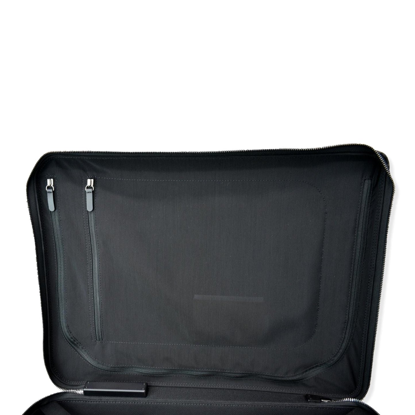 LOUIS VUITTON Horizon 55 Monogram Eclipse Canvas Rolling Suitcase Black