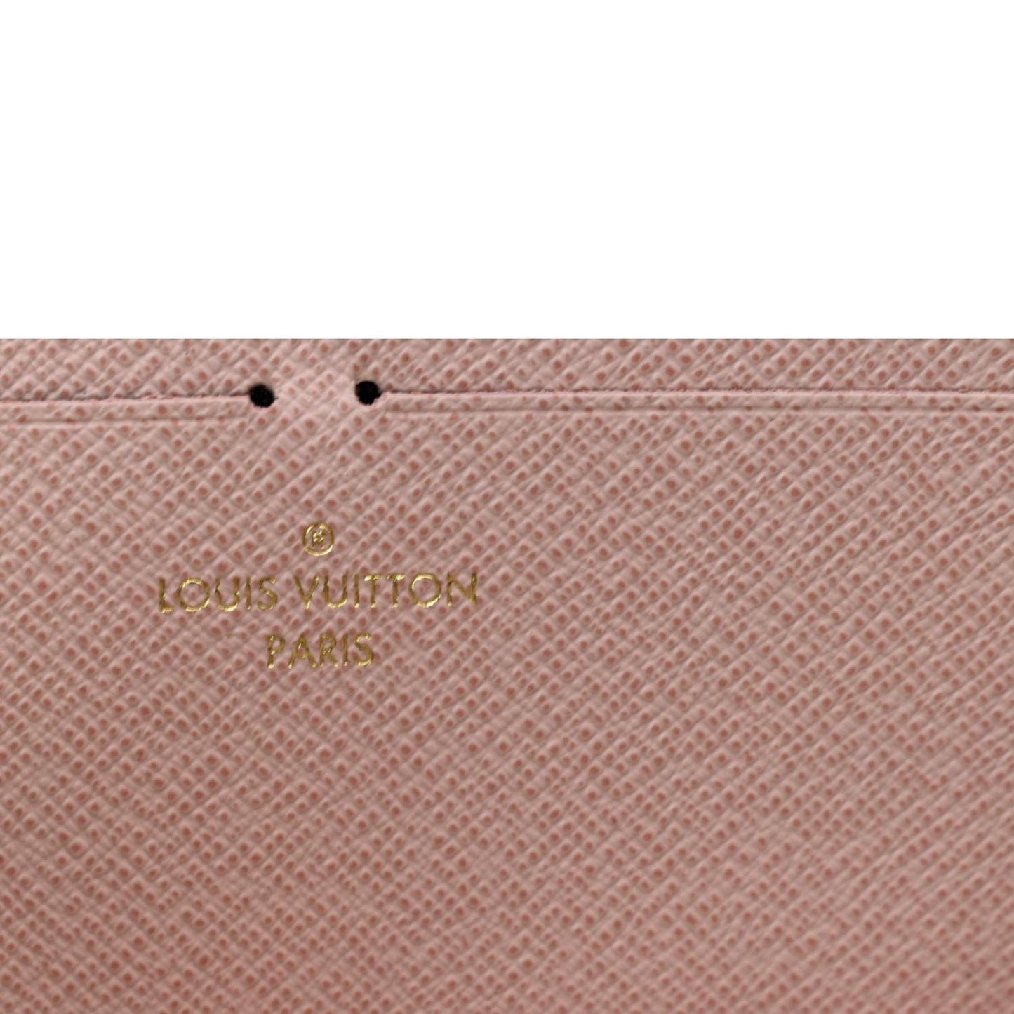 LOUIS VUITTON Clemence Damier Azur Wallet White