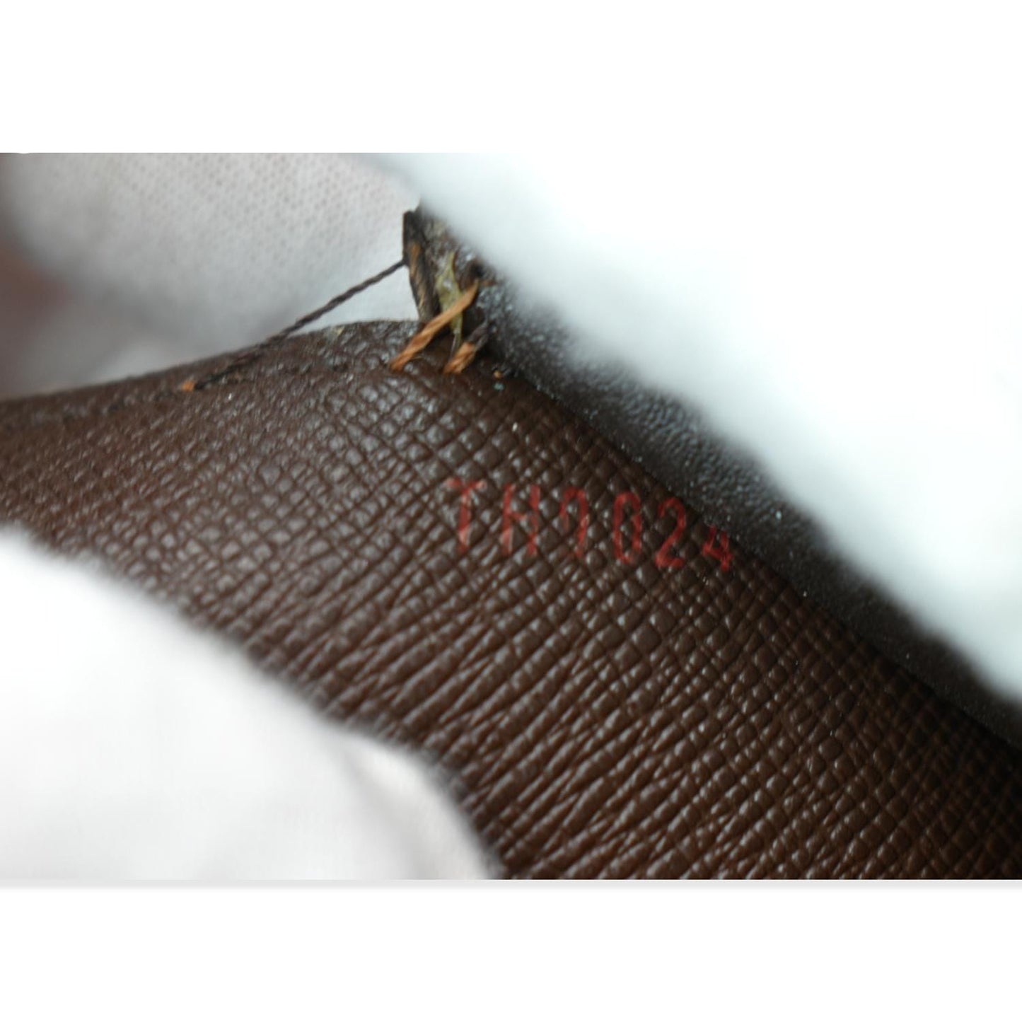 LOUIS VUITTON Sarah Monogram Canvas Wallet Brown
