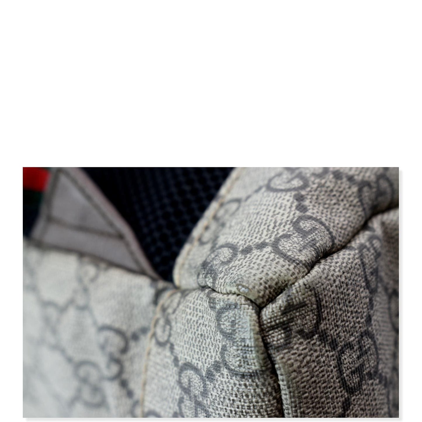 GUCCI Soft GG Supreme Canvas Backpack Bag Beige 473869