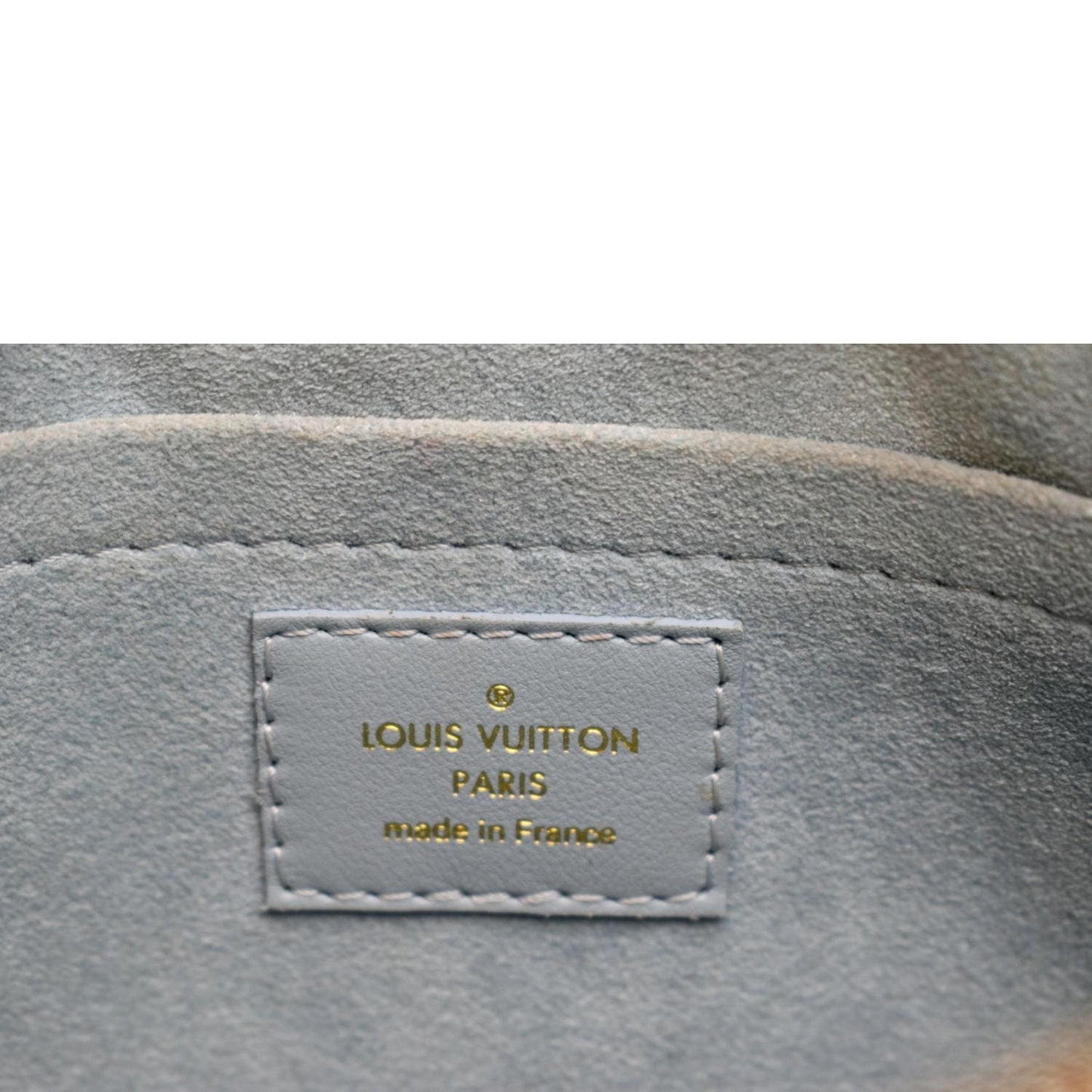 LOUIS VUITTON New Wave Quilted Leather Camera Bag Light Blue