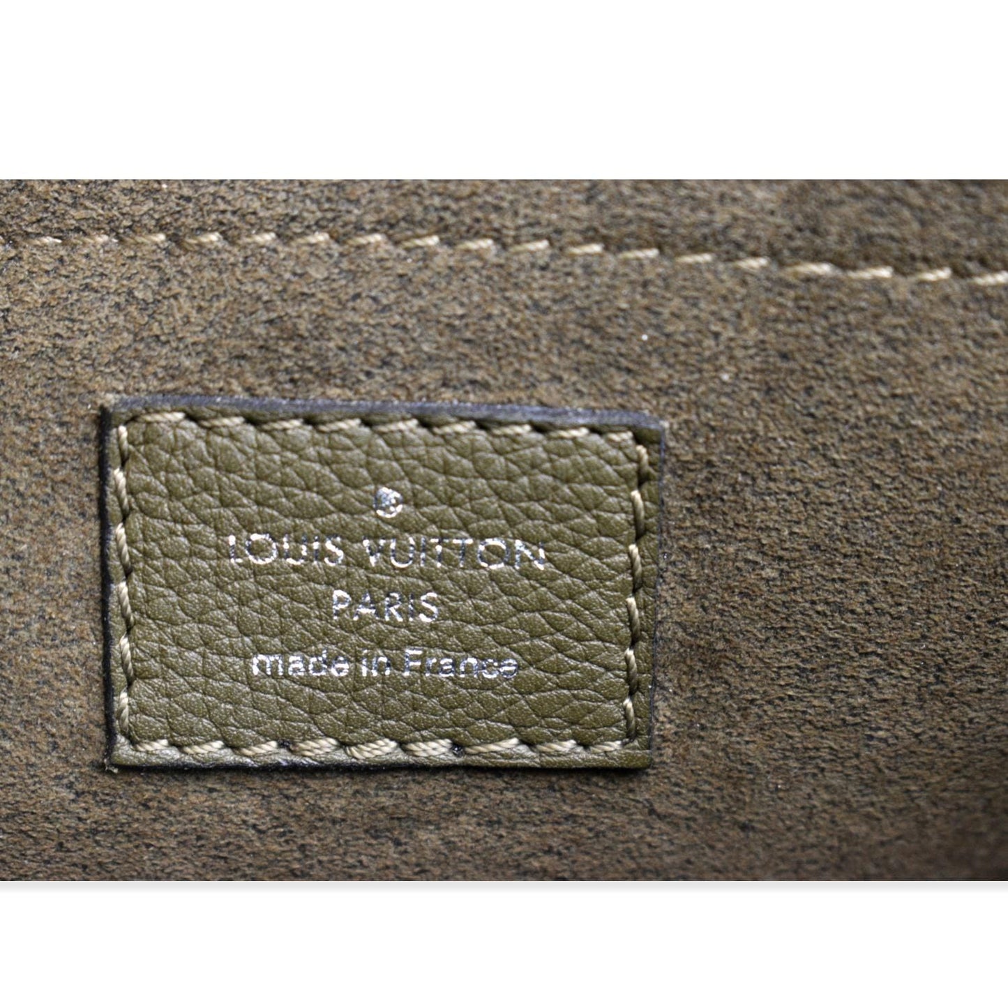 LOUIS VUITTON Mylockme Chain Calf Leather Chain Shoulder Bag Green - New Year Deals