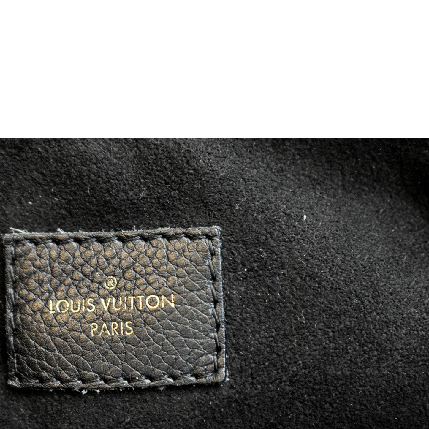 LOUIS VUITTON Pallas Monogram Canvas Shoulder Bag Brown