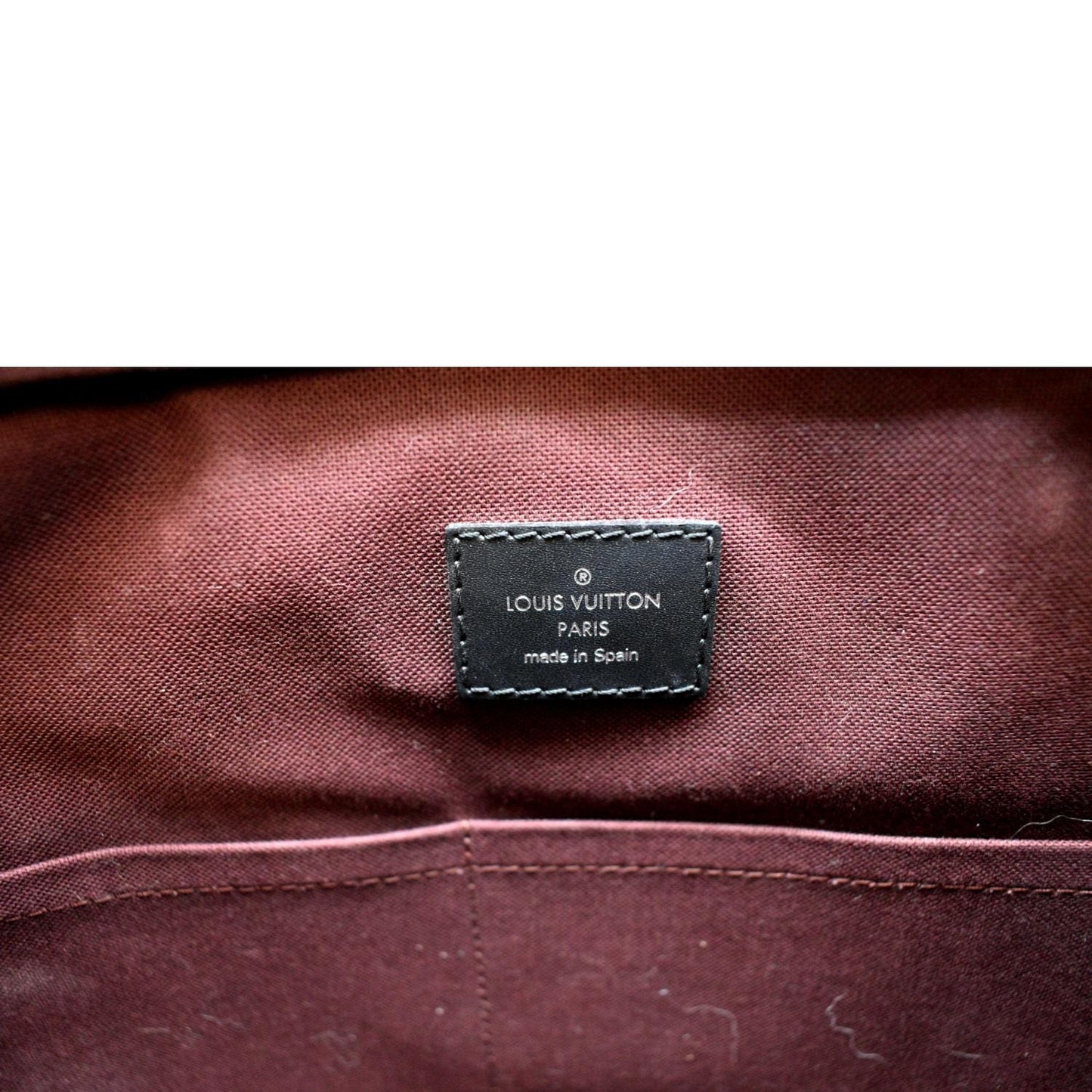 LOUIS VUITTON Porte Documents Voyage PM Monogram Canvas Briefcase Bag Brown