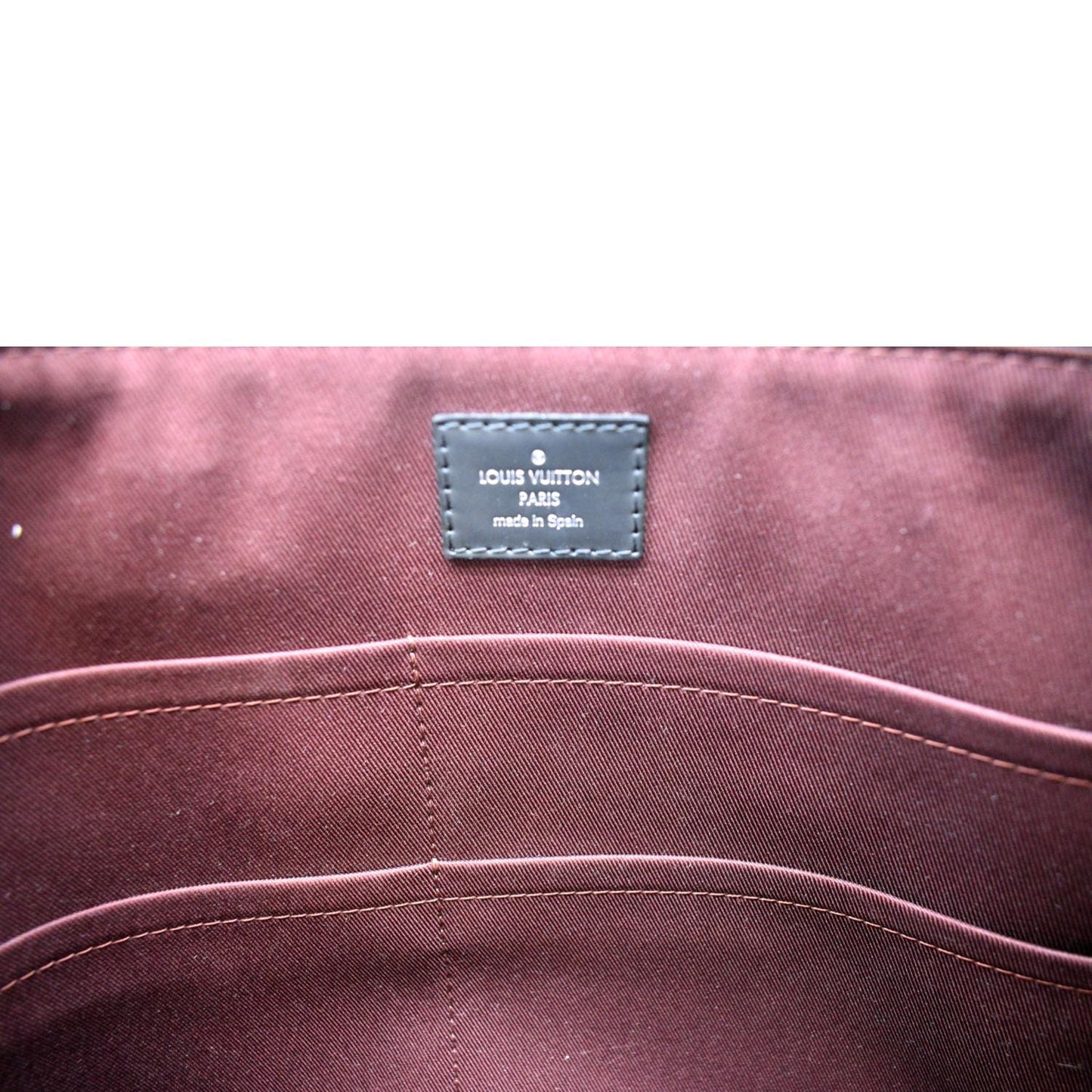 LOUIS VUITTON Porte-Documents Jour Monogram Macassar Briefcase Bag