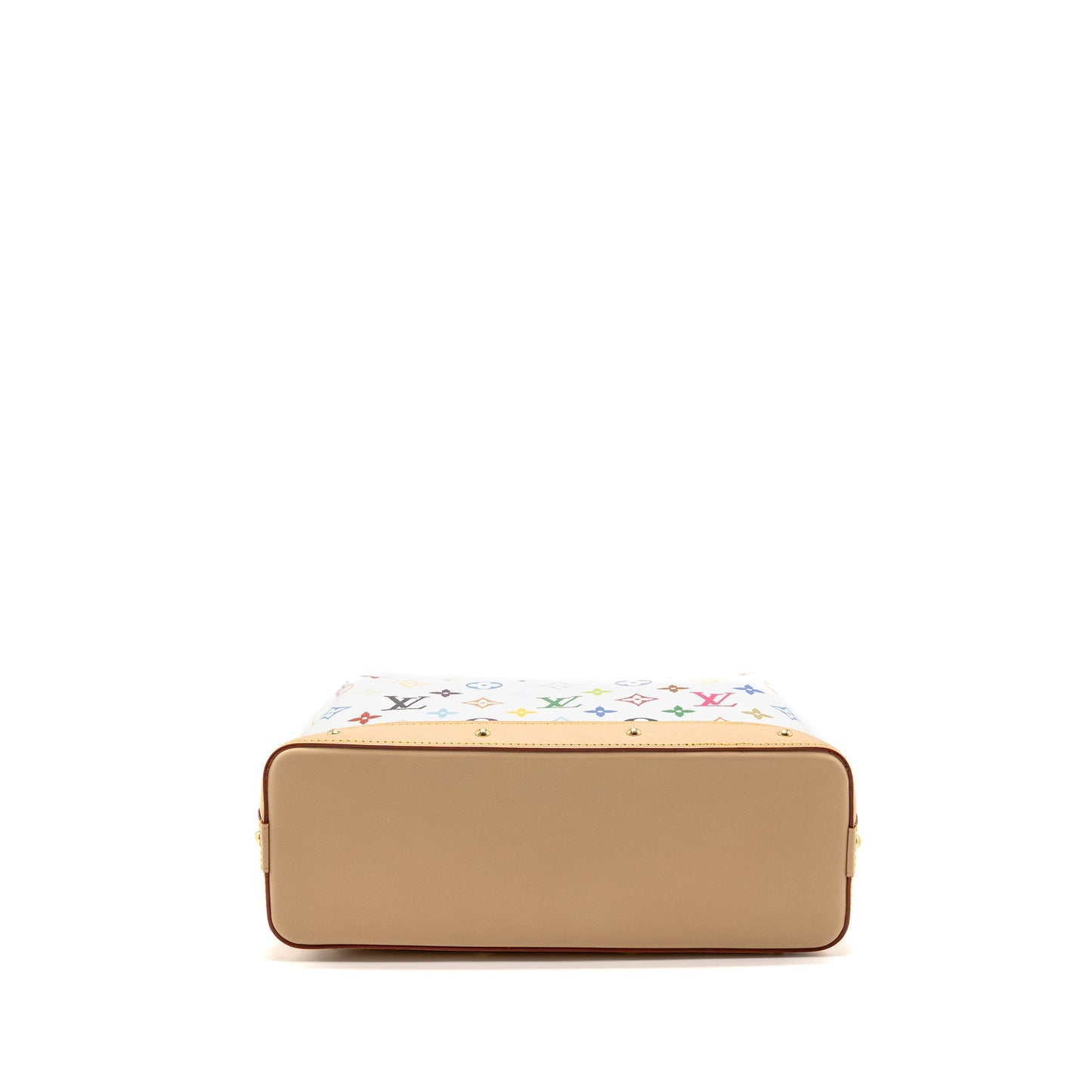 Louis Vuitton x Takashi Murakami Cosmetic Pouch Multicoloured Monogram Canvas White