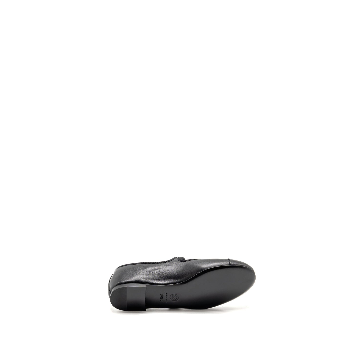Chanel size 36.5 Mary Janeâs ballet lambskin black